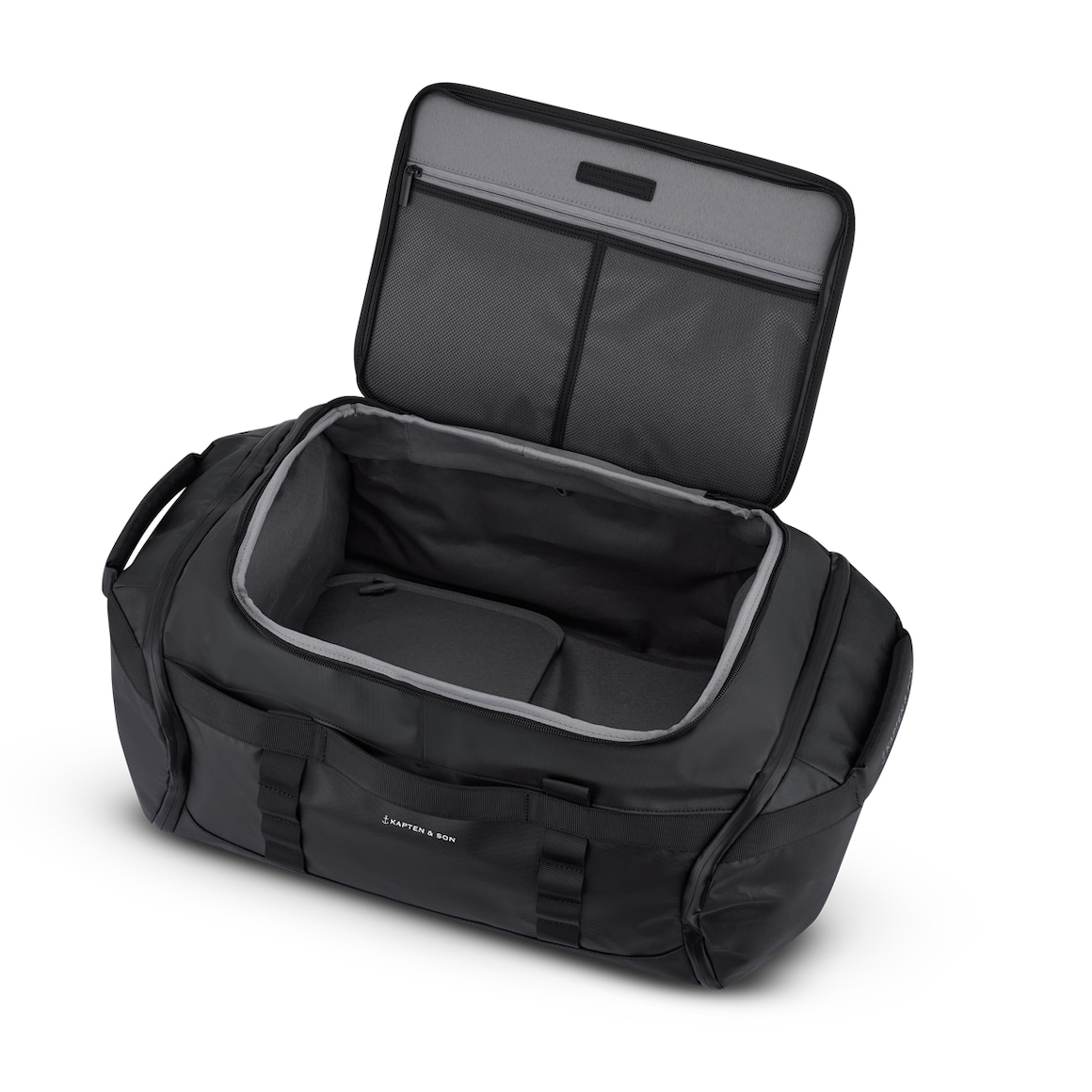 Lisbon Duffle Backpack Medium All Black