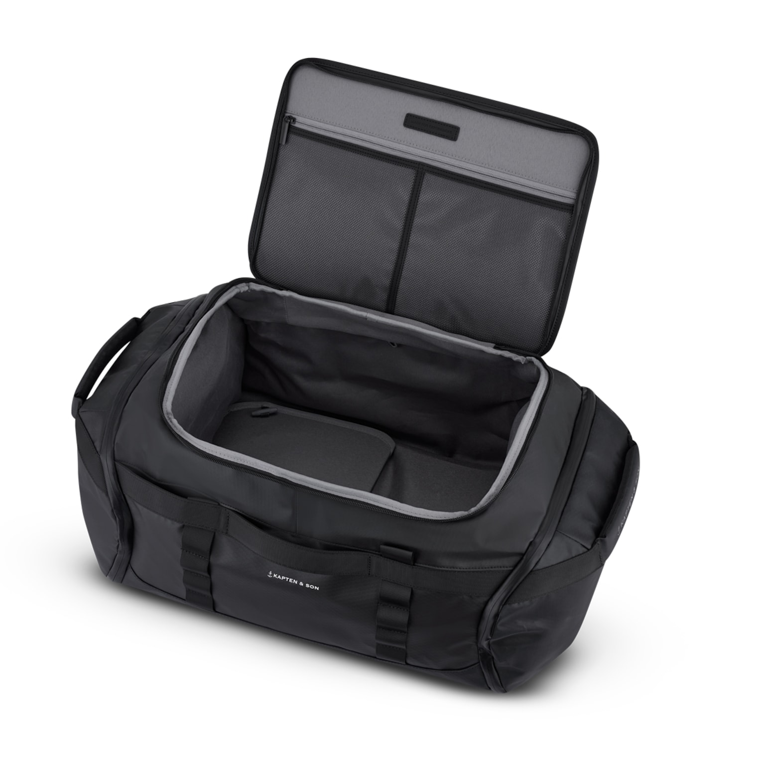 Lisbon Duffle Medium, Lisbon Duffle Backpack Medium All Black, Zwart, Afbeelding 7 van 14