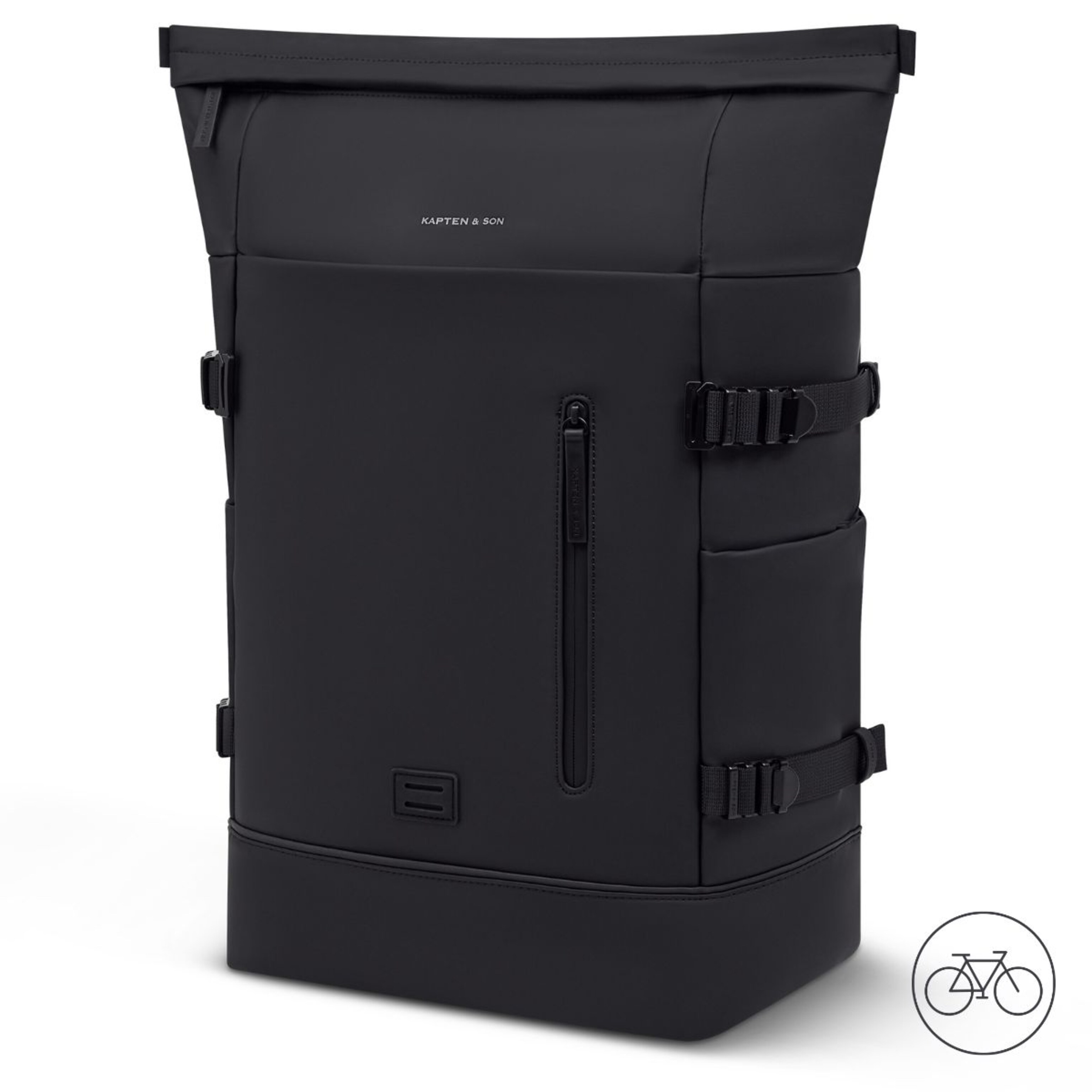 Geselecteerd, Helsinki Pro Bike, Helsinki Pro Bike Backpack All Black, Zwart (Uitverkocht)