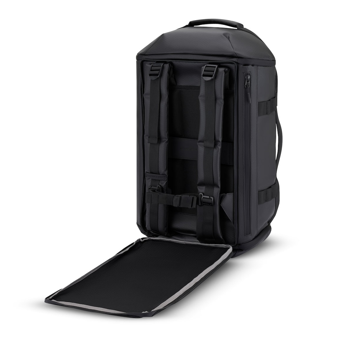 Lisbon Duffle Backpack Small All Black