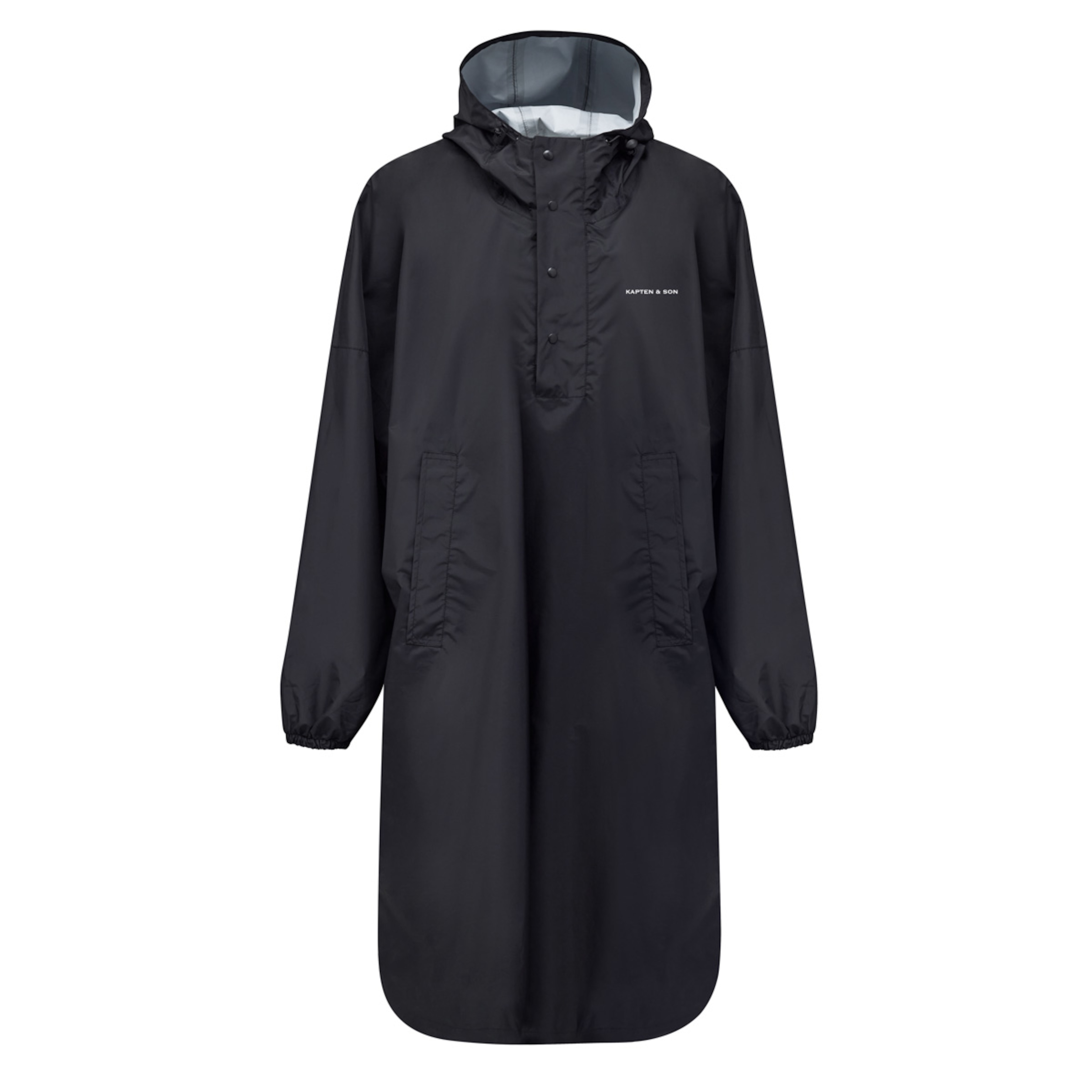 Ausgewählt, Rain Poncho, Rain Poncho All Black Schwarz