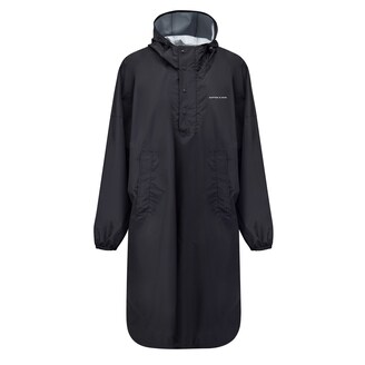 Rain Poncho, Rain Poncho All Black Schwarz