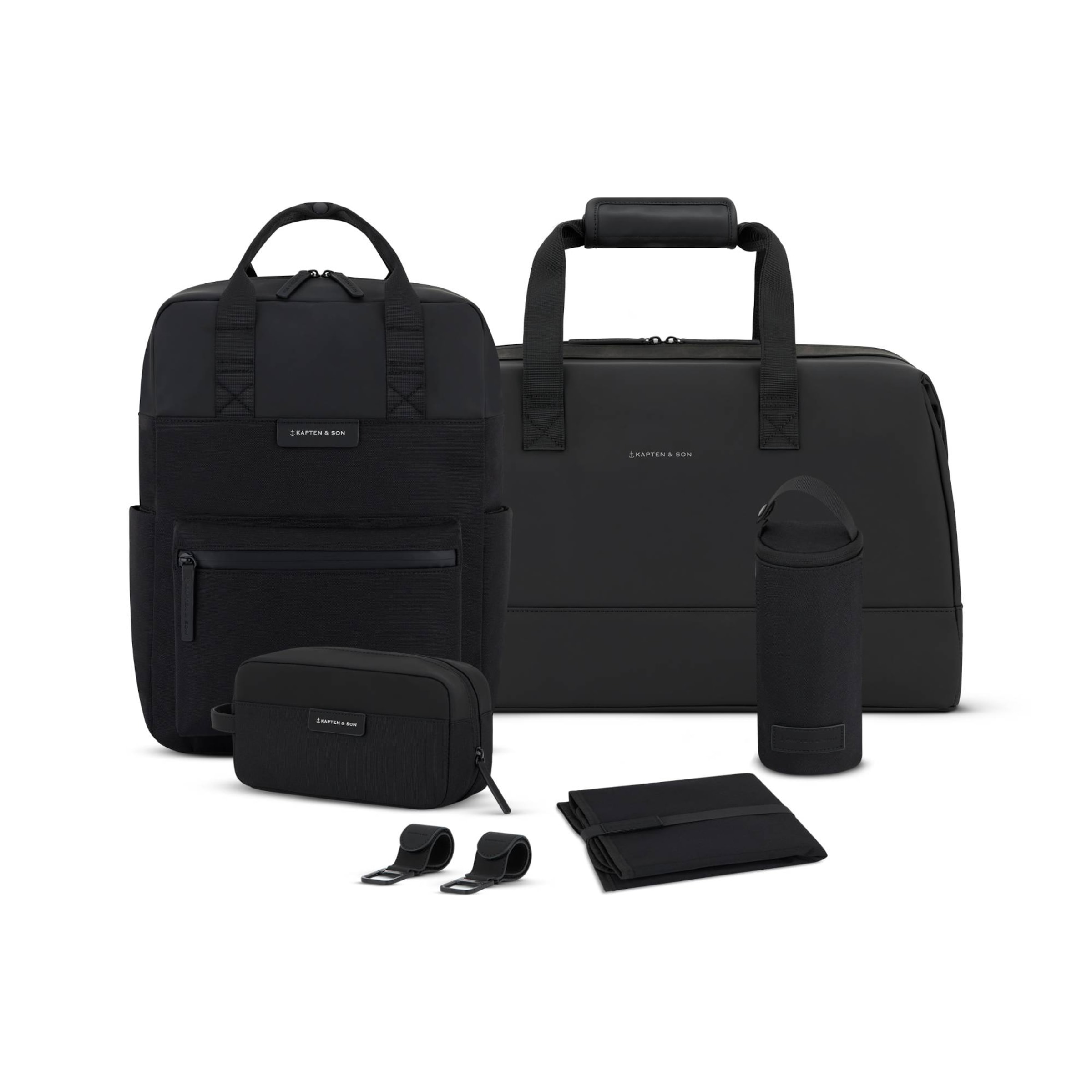 Parent Prep Set Bergen Pro Diaper All Black