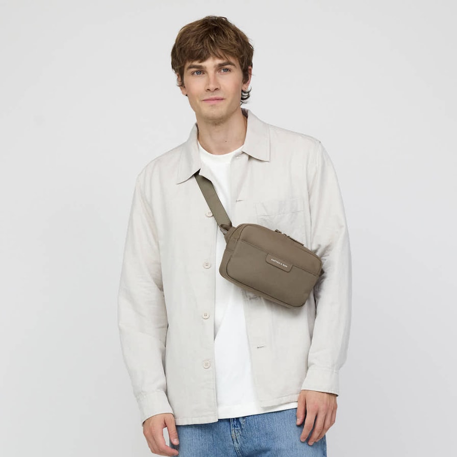 Bergen Pro Crossbody, Bergen Pro Crossbody Walnut, Walnut, Afbeelding 2 van 11