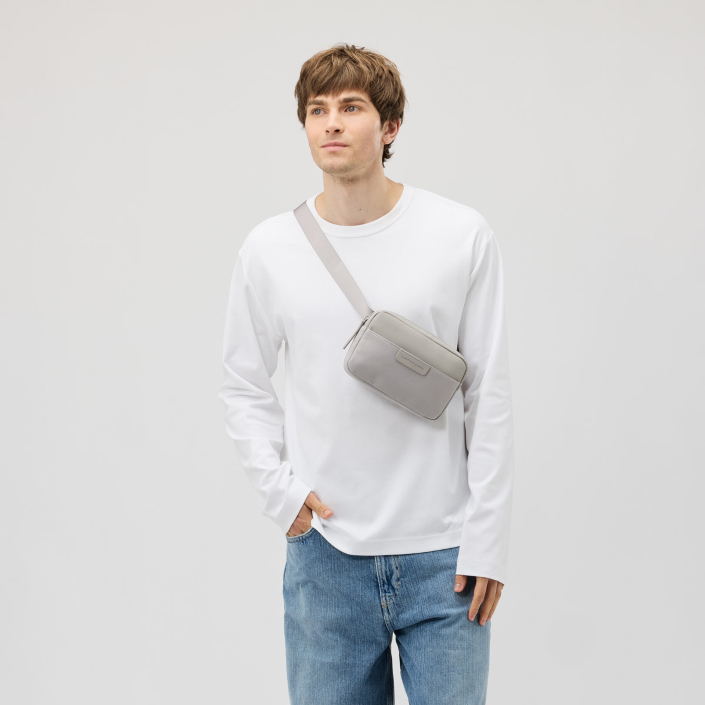 Bergen Crossbody Greige