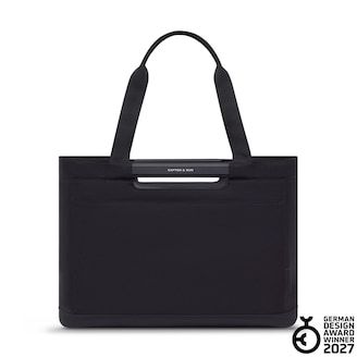 Vaasa Shopping Basket, Vaasa Shopping Basket All Black, Black