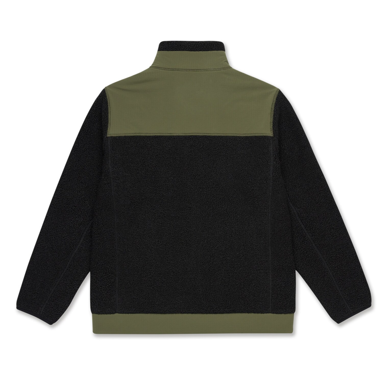 Everyday Fleece Jacket Midnight Black x Forest Green
