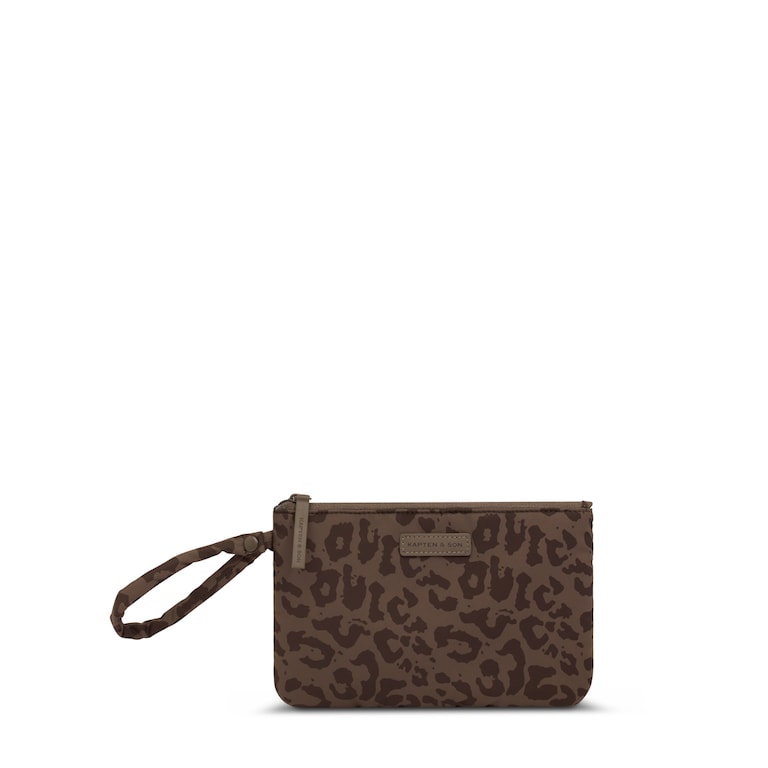 Essential Pouch, Essentials Pouch Leo Dark Brown, Marrón