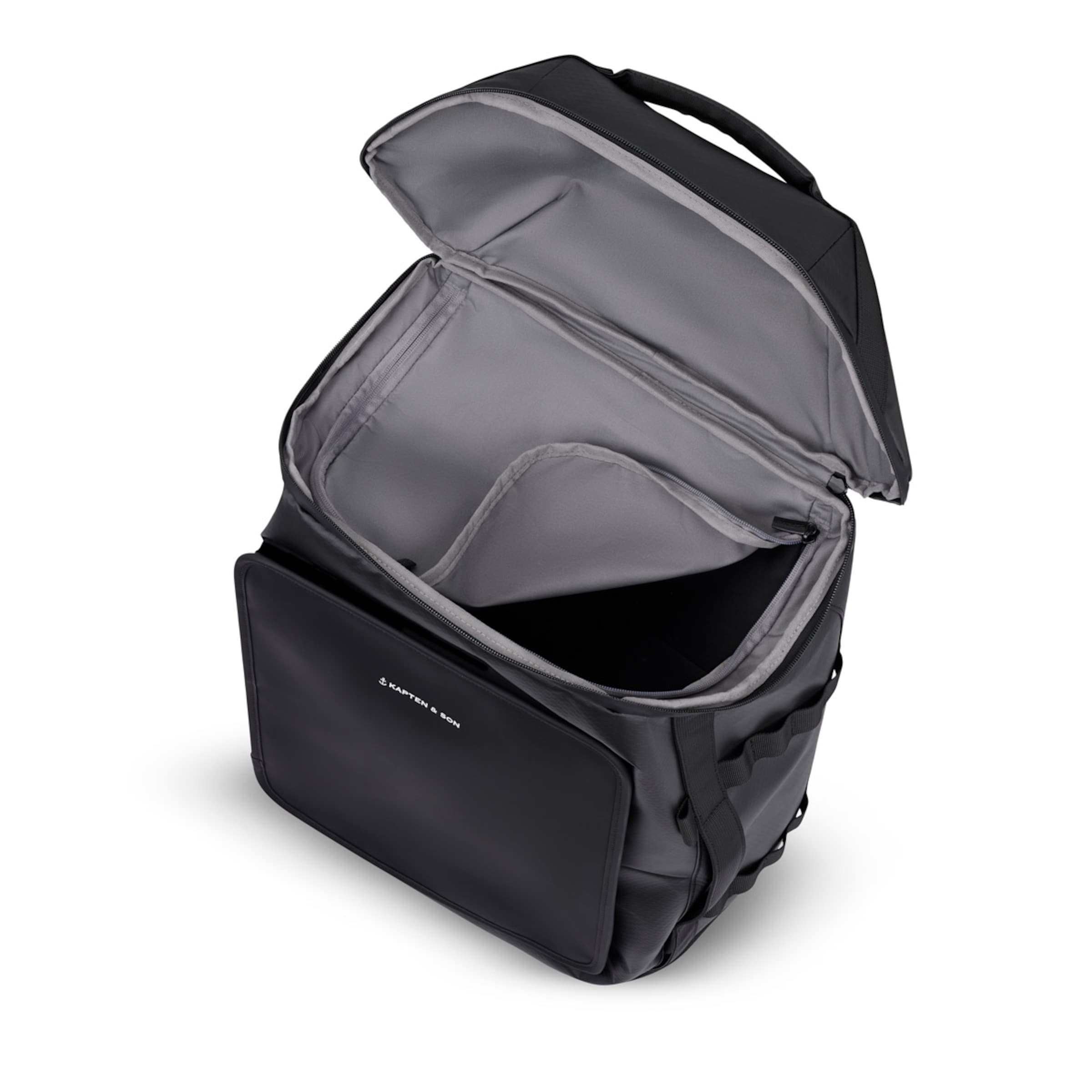 Lisbon Duffle Backpack Medium All Black