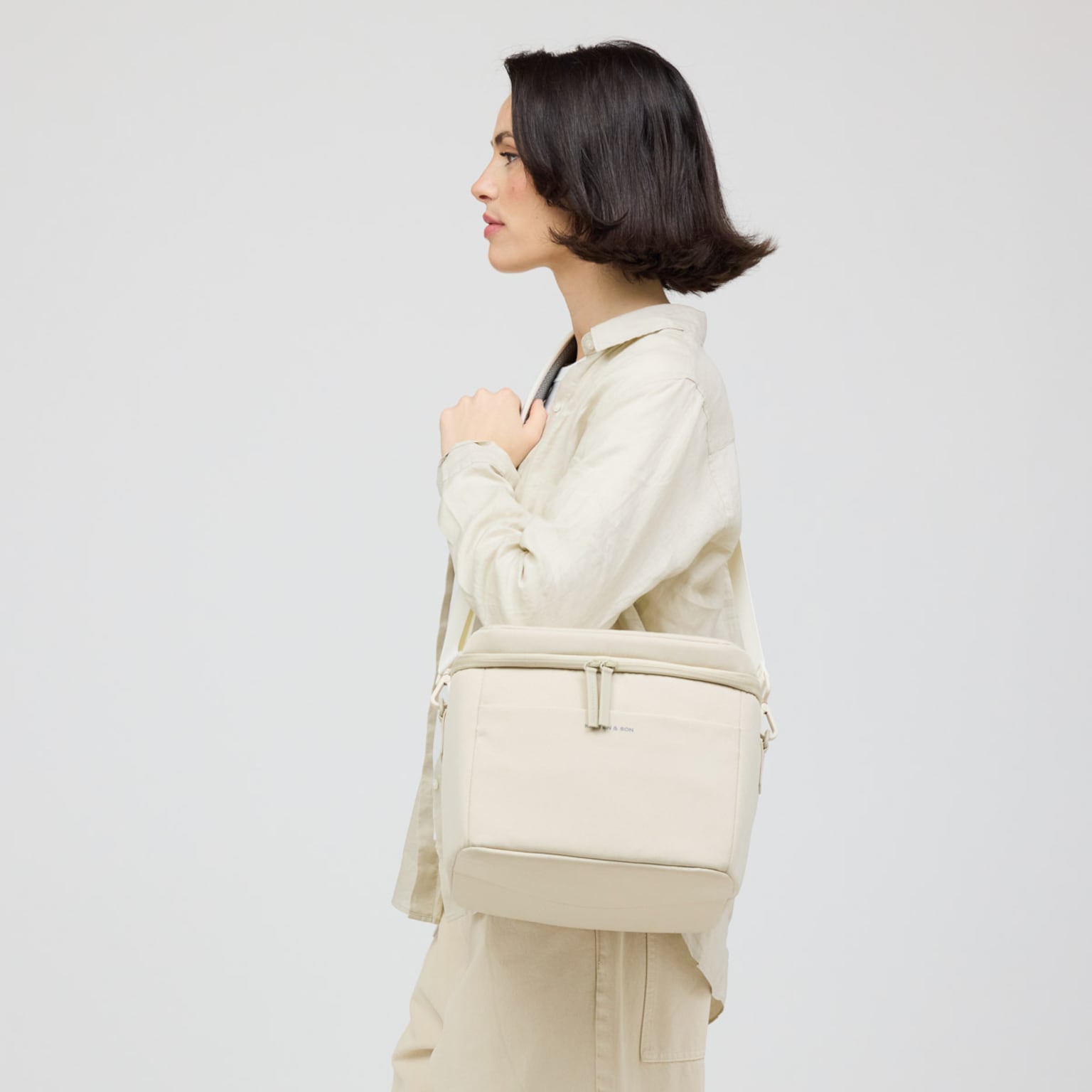 Oulu Cooling Bag, Oulu Cooling Bag Sandstone, Sandstone, Immagine 2 di 9