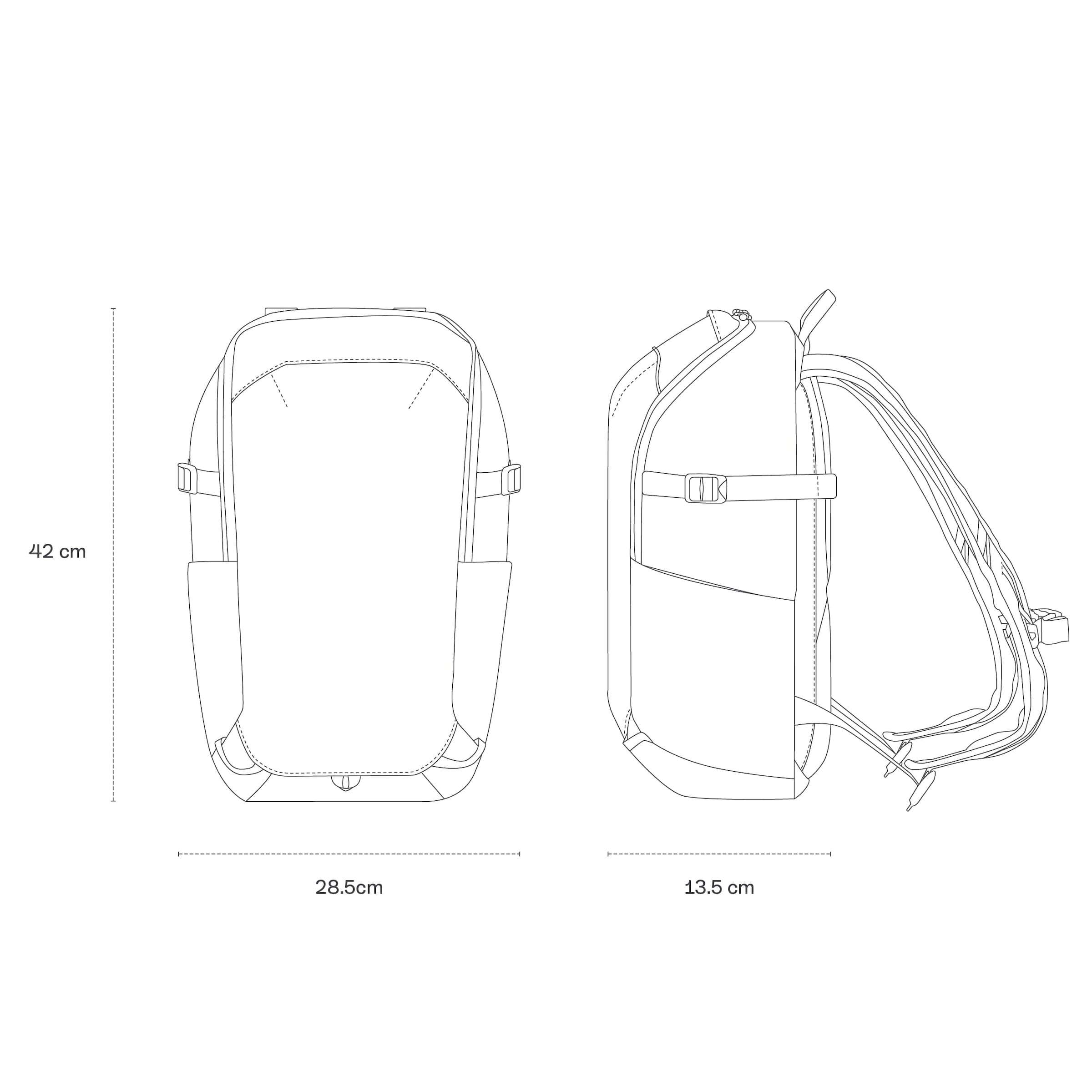 Åre Daypack Lite Muted Rose