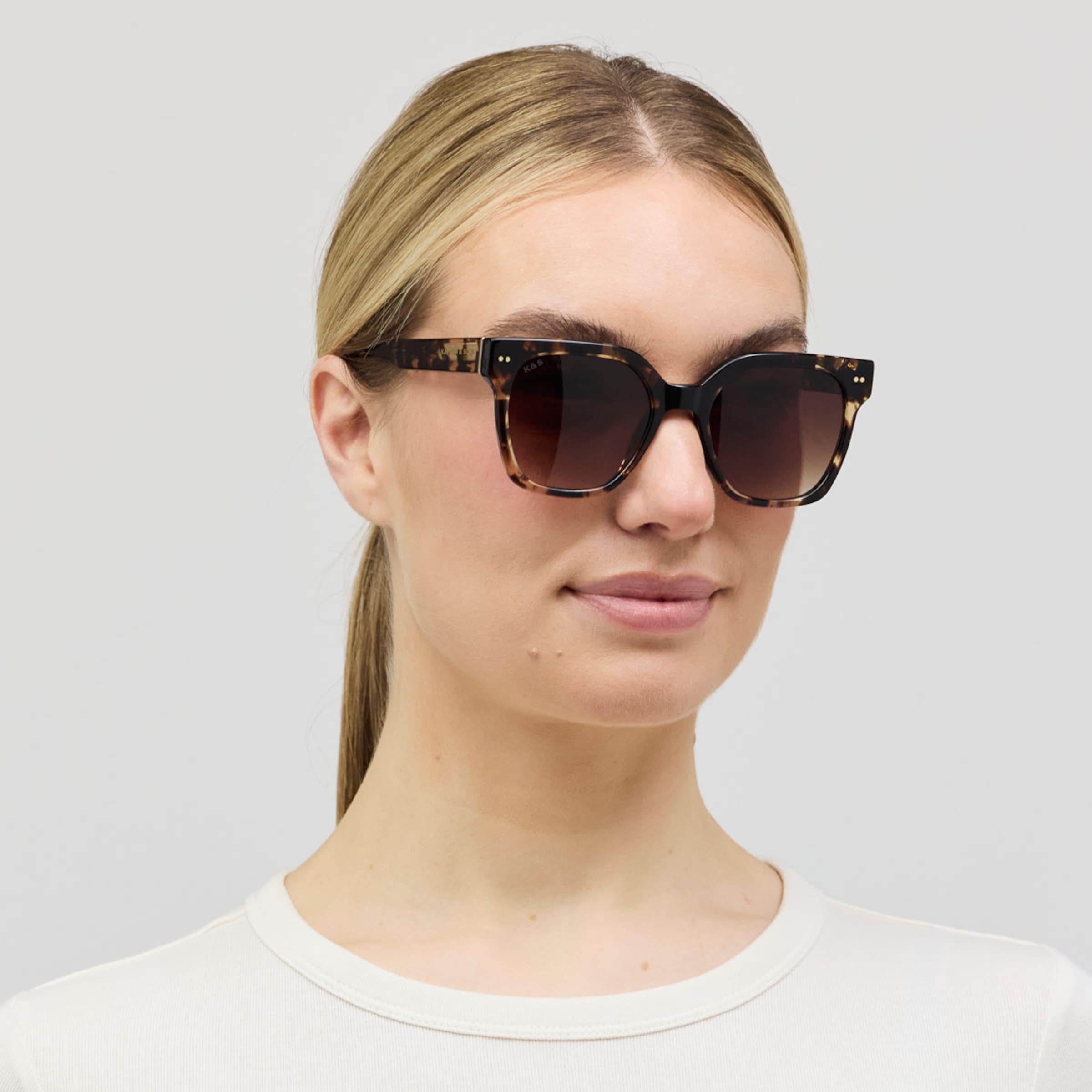 Siena Small Crystal Tortoise Brown