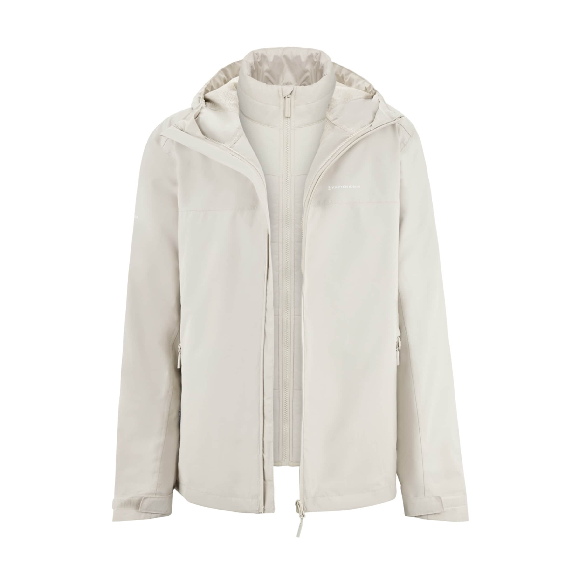 Puffer 3in1 Rain Jacket Sandstone