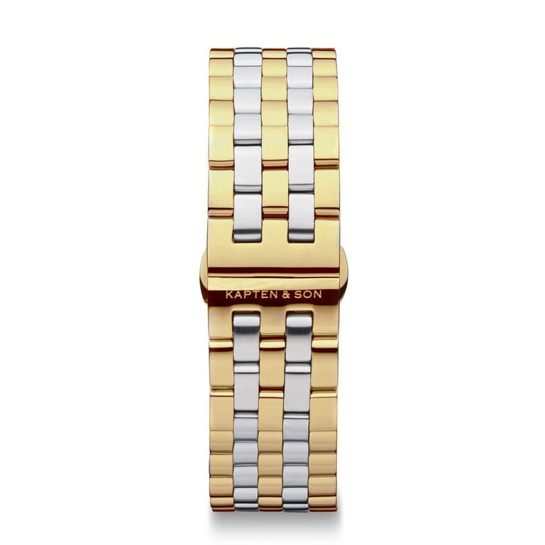 Strap, Steel Strap Gold Bicolor Gold