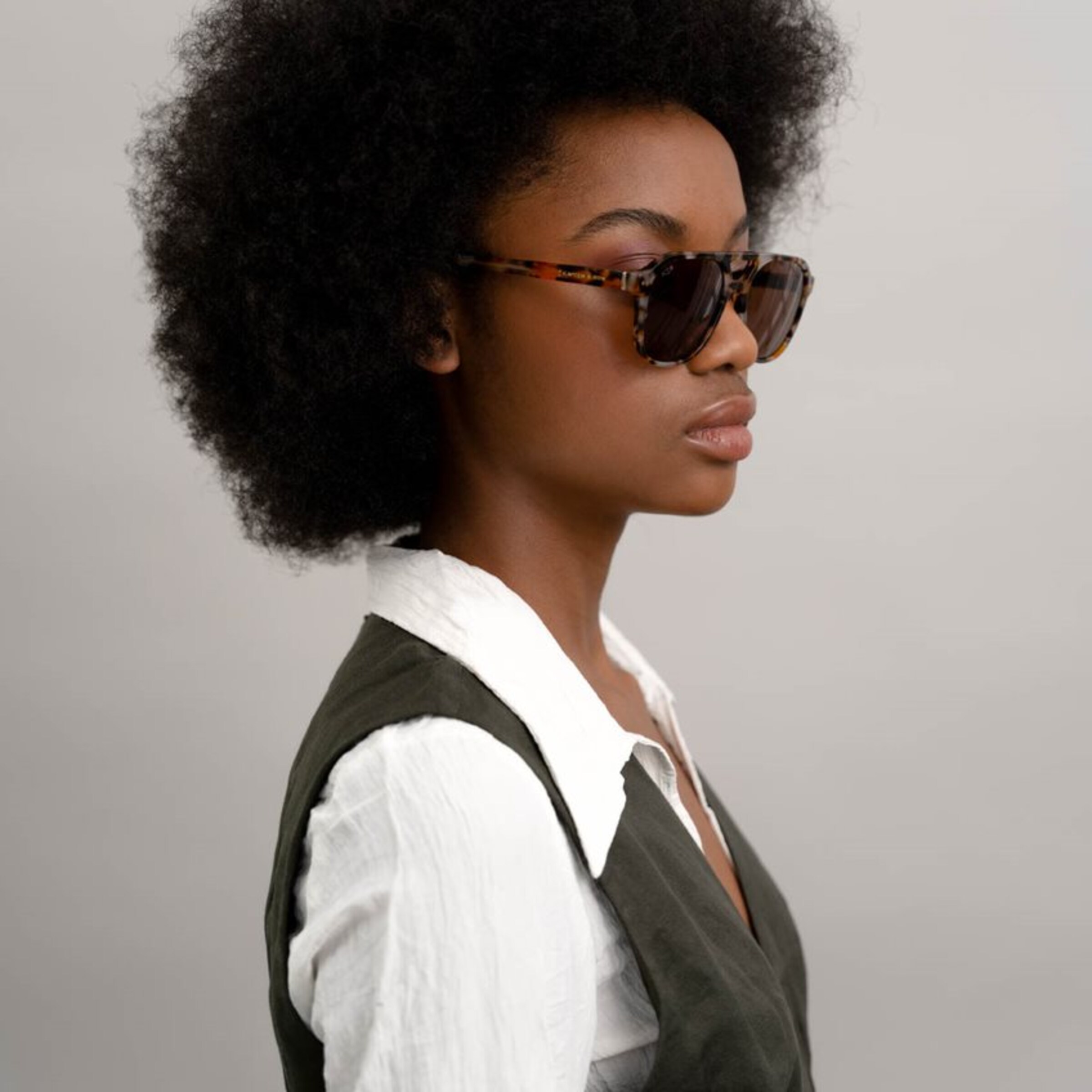 Zurich Oversize Desert Speckled Brown