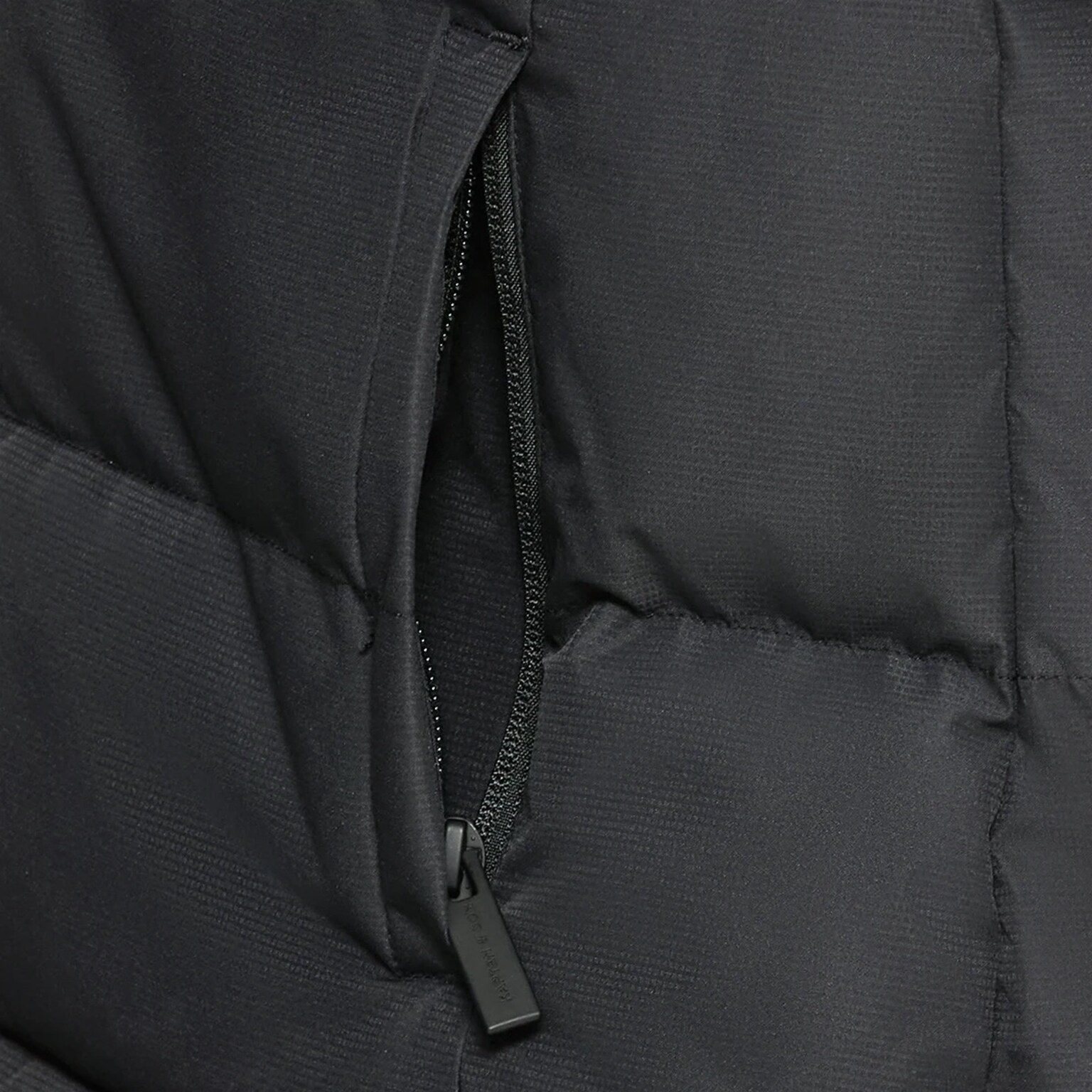 Puffer Vest, Puffer Vest All Black Schwarz, Bild 9 von 11