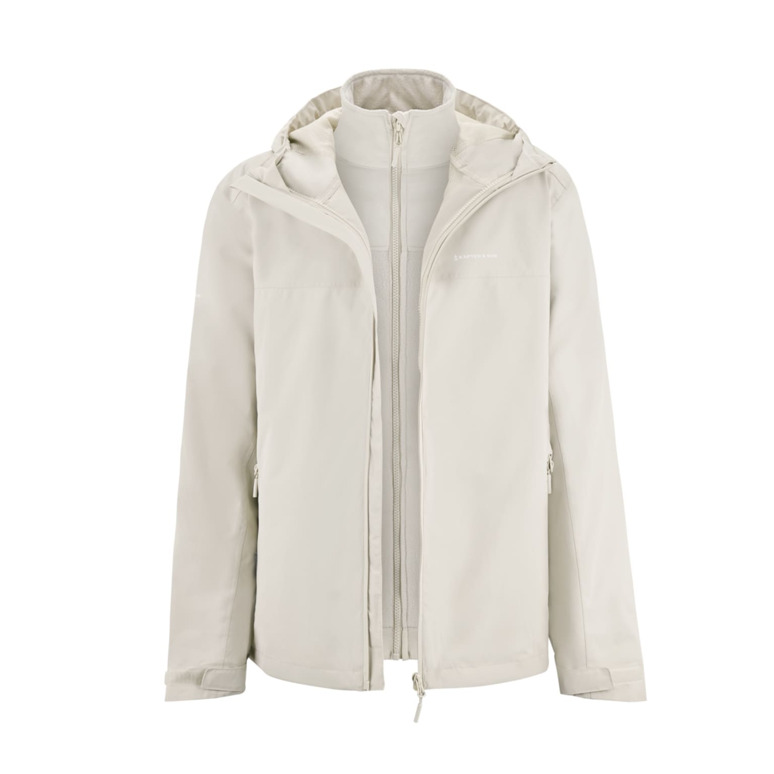 Everyday 3in1 Rain Jacket, Everyday 3in1 Rain Jacket Sandstone, Sandstone, Afbeelding 1 van 13
