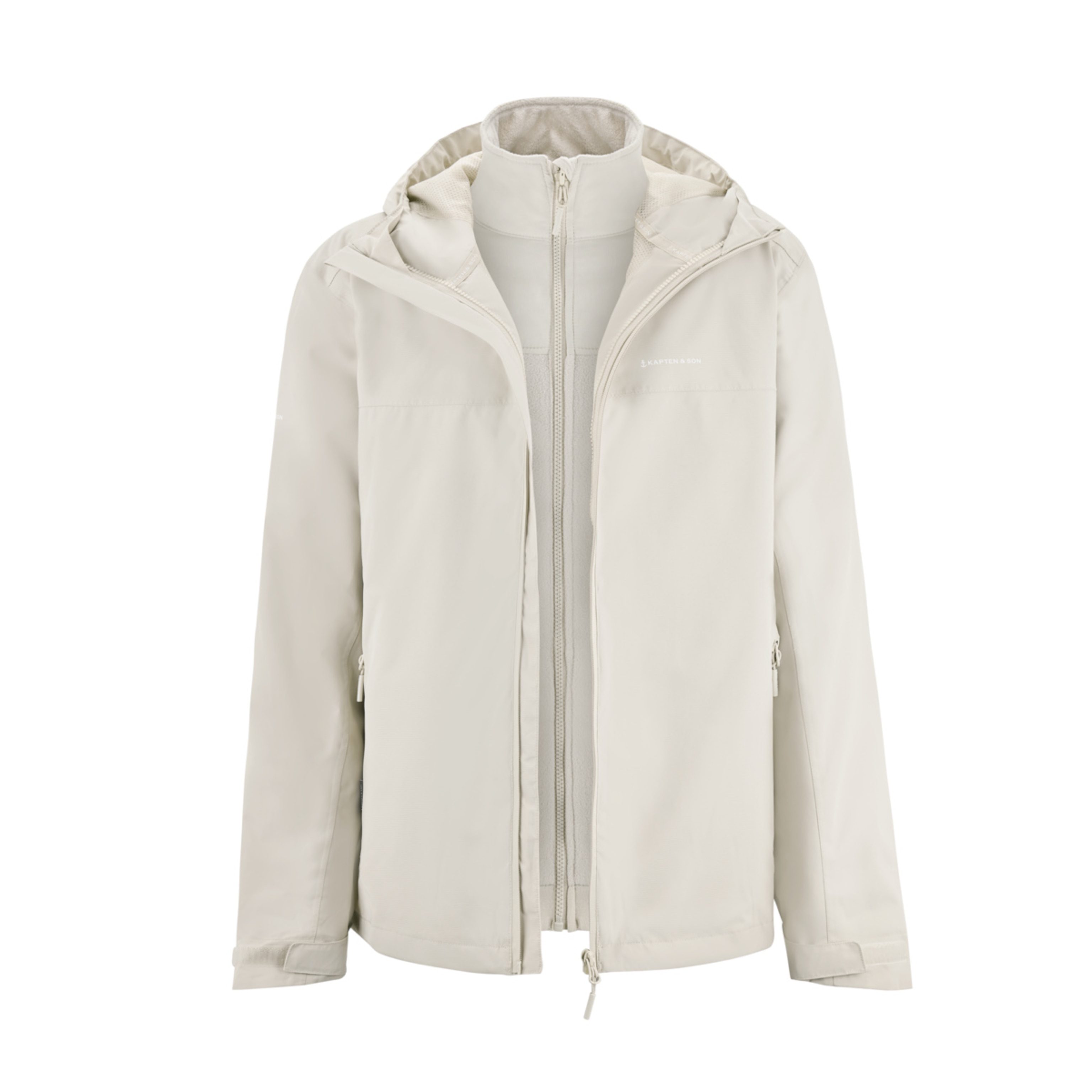 Niet geselecteerd, Everyday 3in1 Rain Jacket, Everyday 3in1 Rain Jacket Sandstone, Sandstone