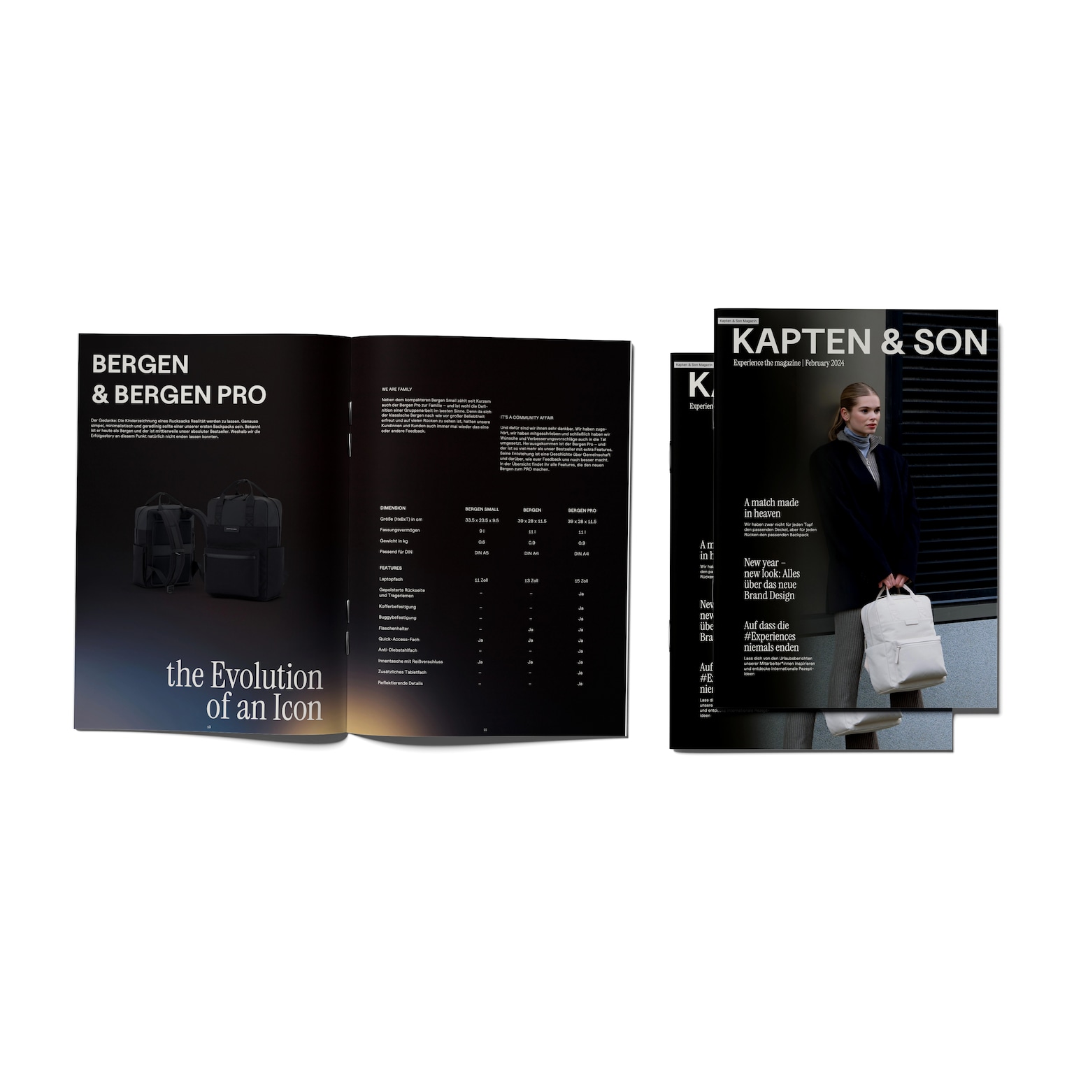 Magazin, Kapten & Son Magazine 2024 Schwarz, Bild 3 von 3