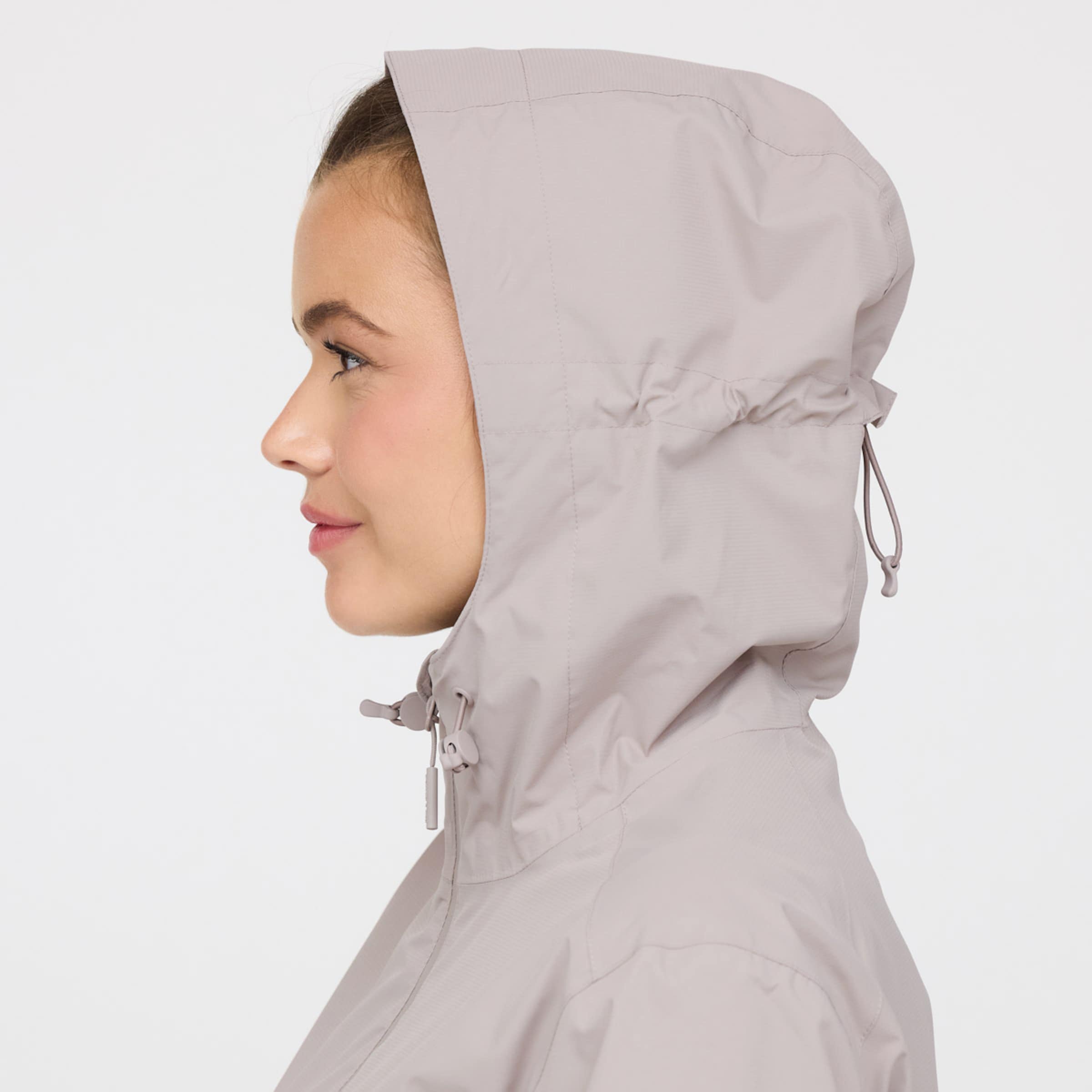 Heavy Rain Jacket Muted Rose