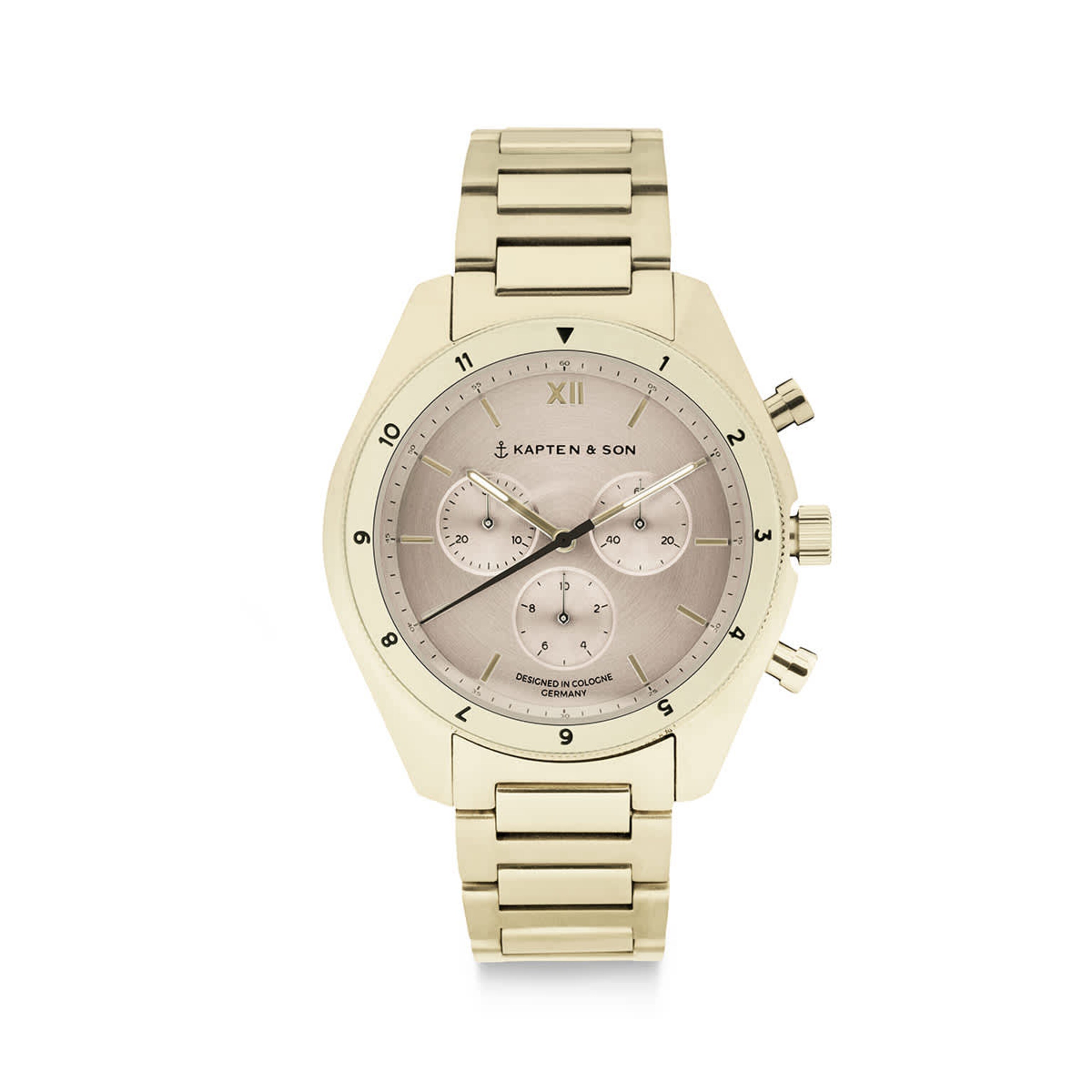 Niet geselecteerd, Rise Small, Rise Small Light Gold Cream Steel, Lichtgoud