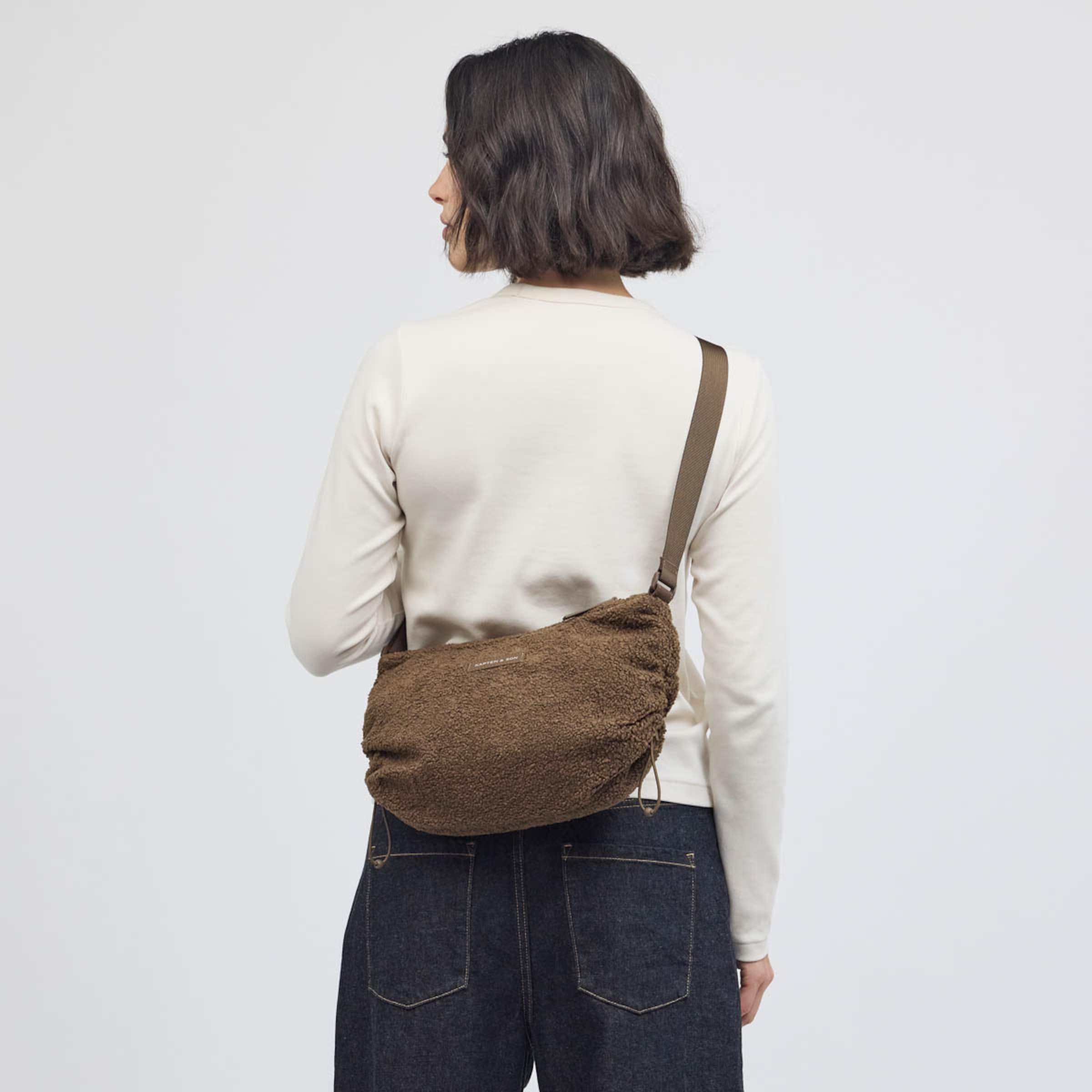 Skara Small Fleece Mocha Brown