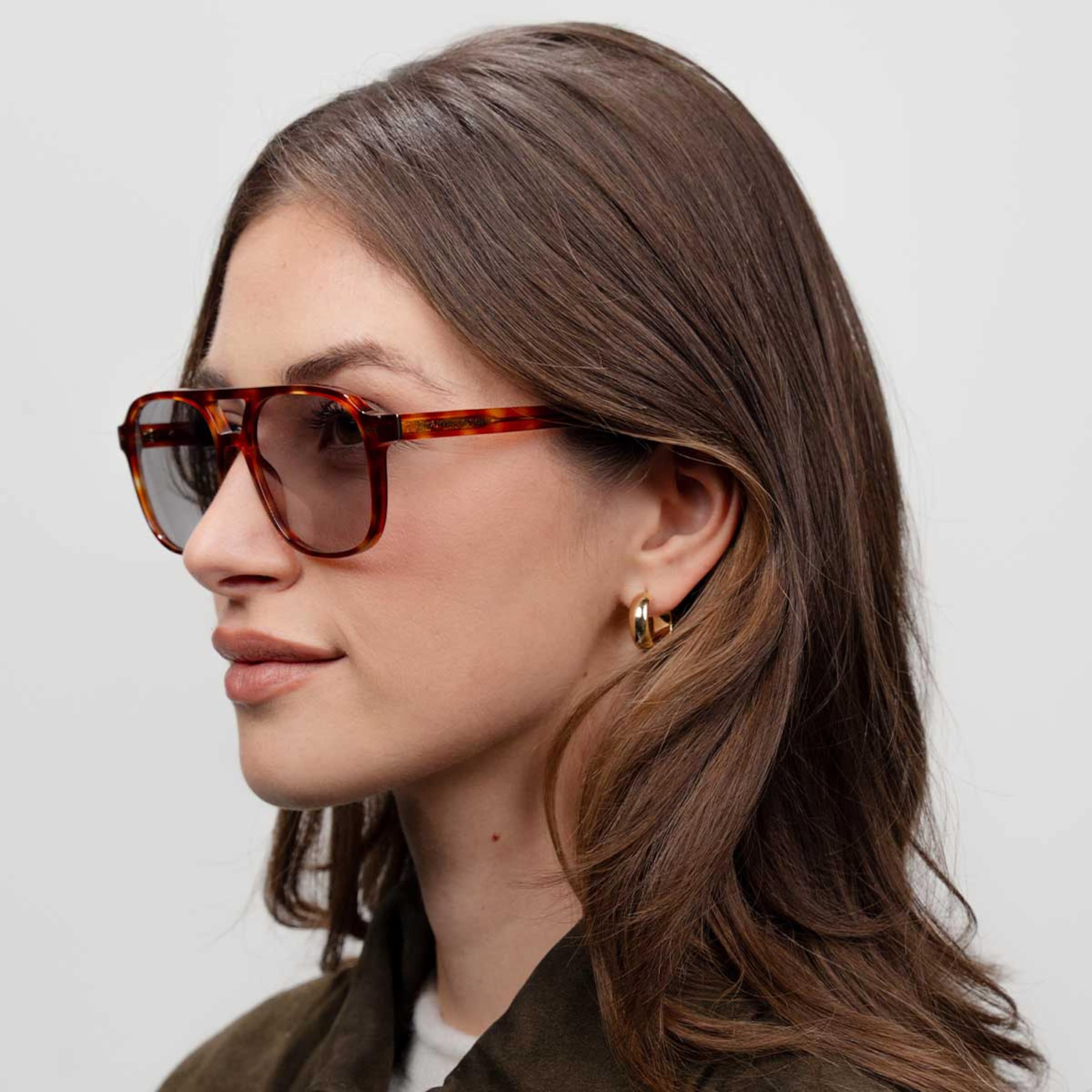 Zurich Oversize Maple Tortoise Grey