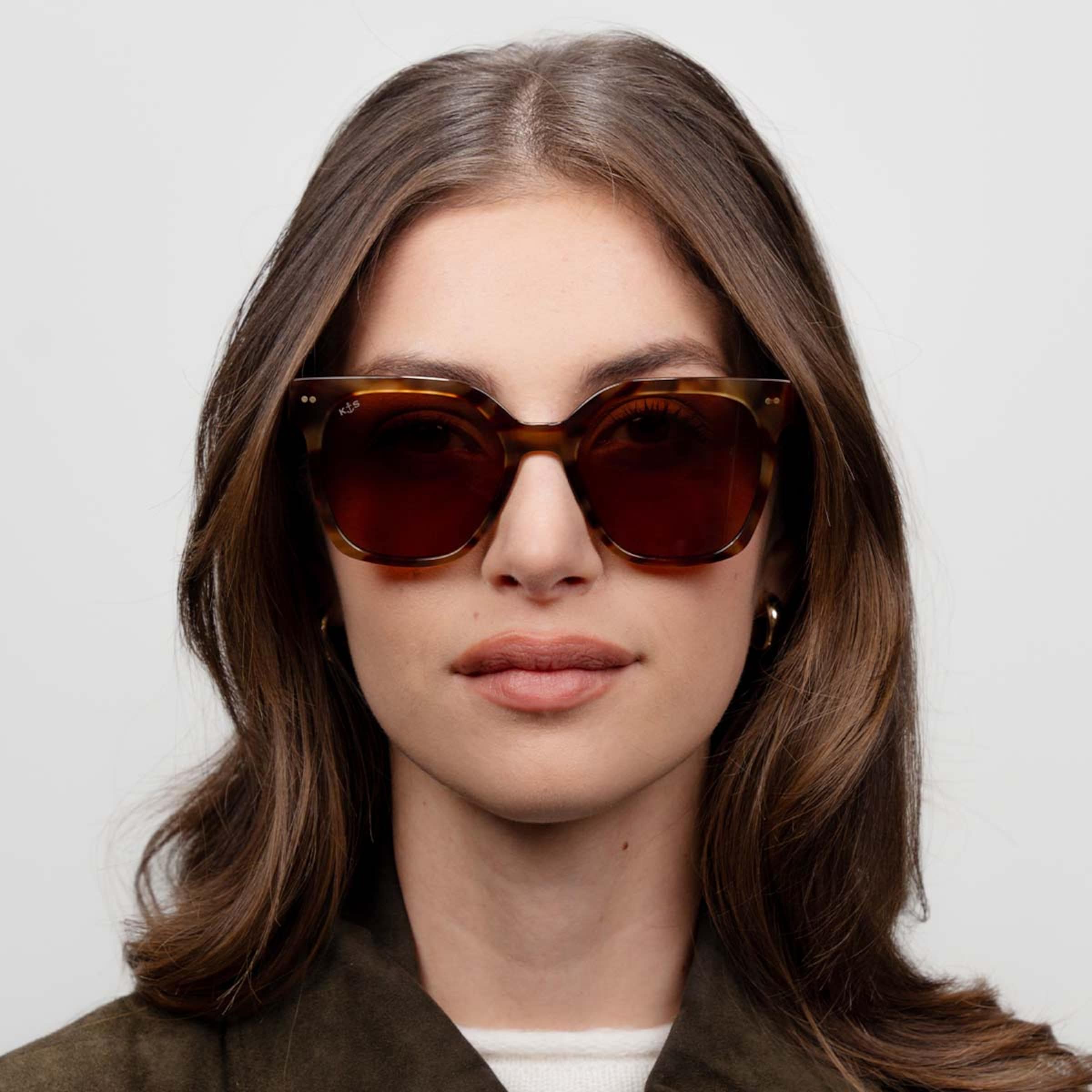 【KAPTEN&SON】SUNGLASS　サングラス　Havanah Siena Crystal Tortoise Brown - Sunglasses | Kapten & Son