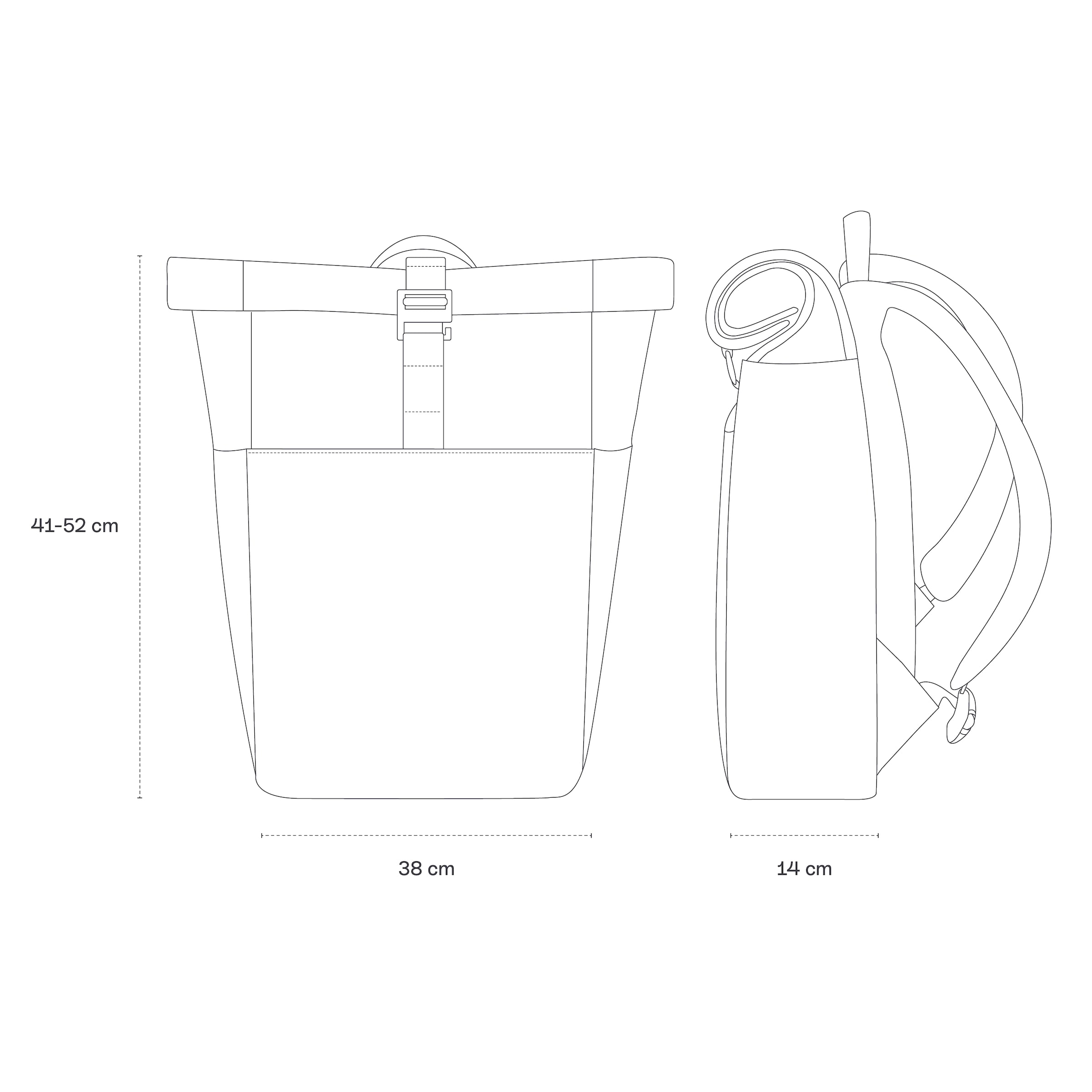 Lund Sleek Full PU All Black