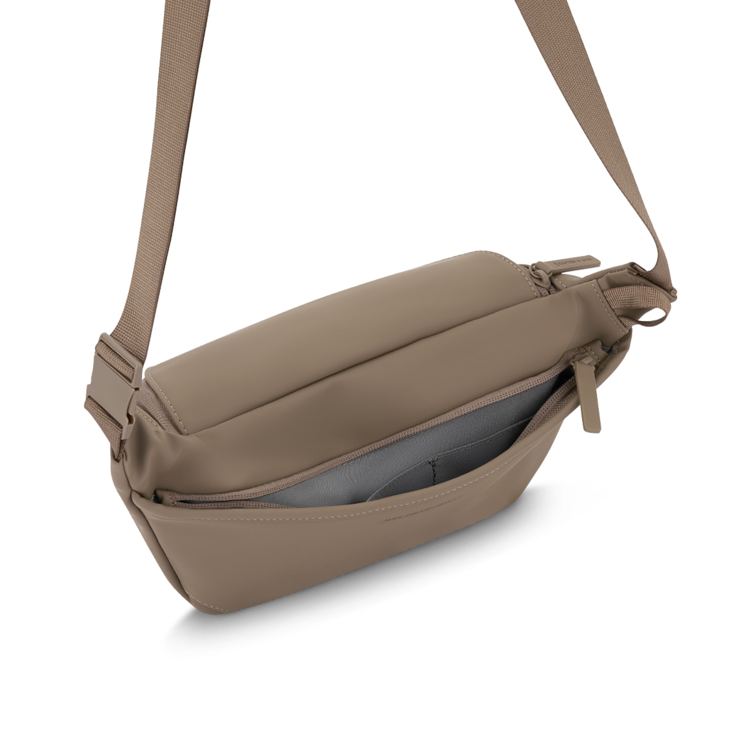 Bali Crossbody, Bali Crossbody Walnut by Mariefeandjakesnow, Walnut, Afbeelding 9 van 11
