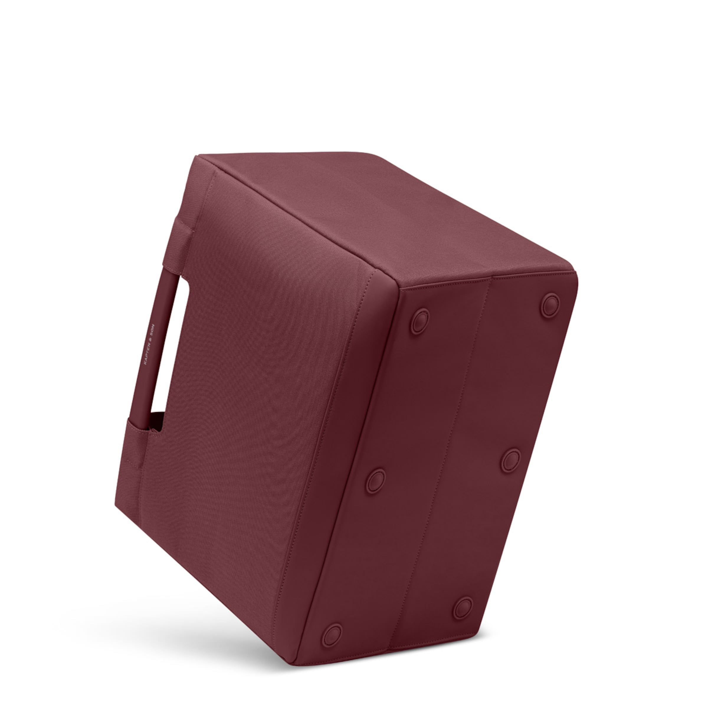 Vaasa Shopping Basket Burgundy
