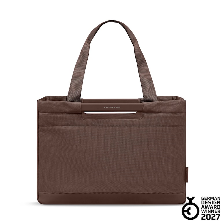Vaasa Shopping Basket, Vaasa Shopping Basket Chocolate Brown, Chocolate Brown