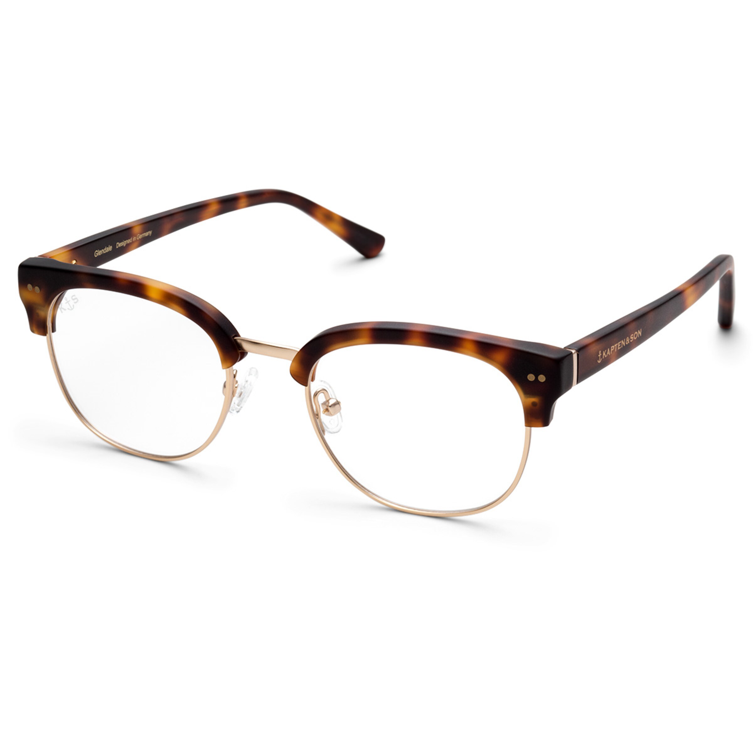 Kpten & Son Glendale Matt Tortoise mit Sehstärke