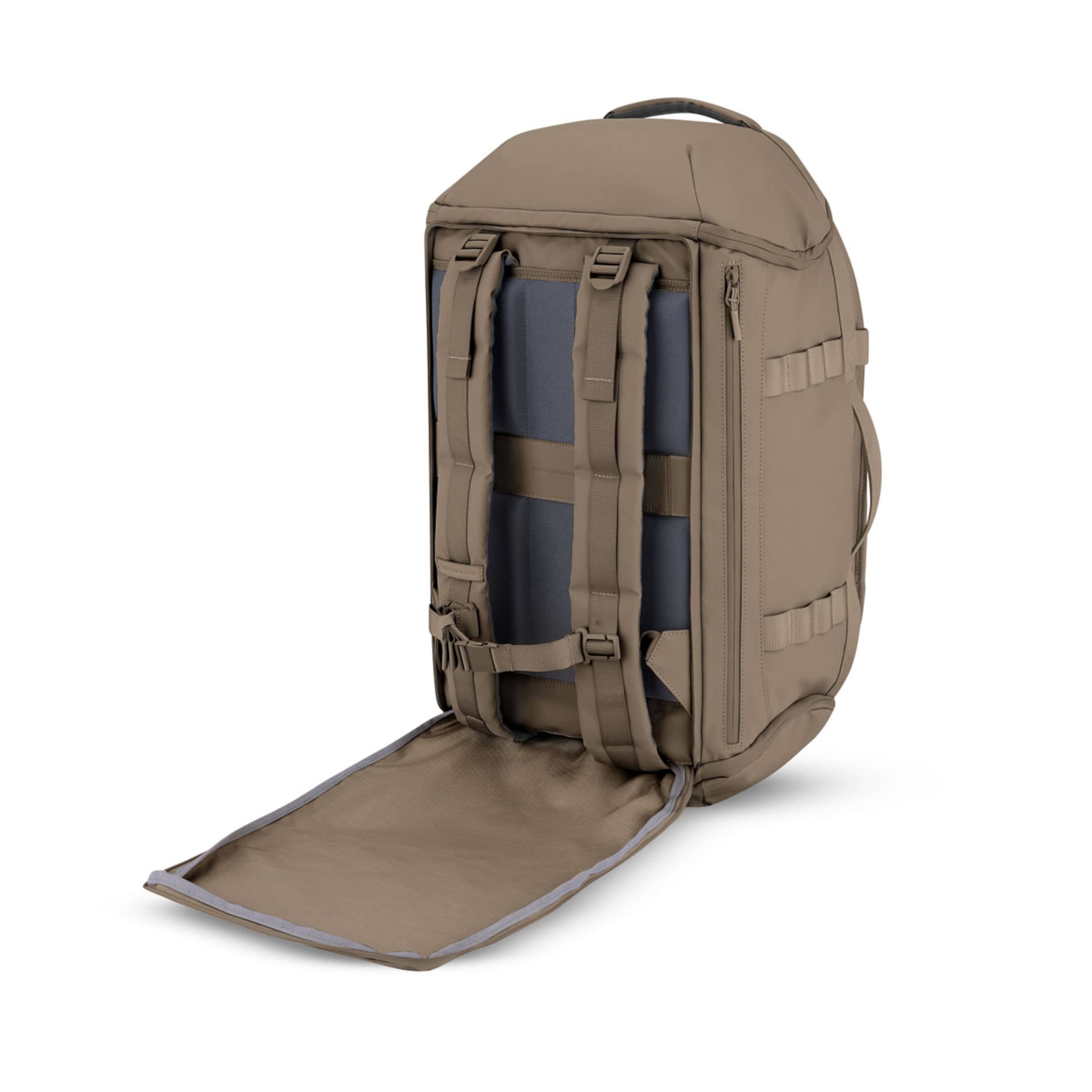 Lisbon Duffle Backpack Medium Walnut