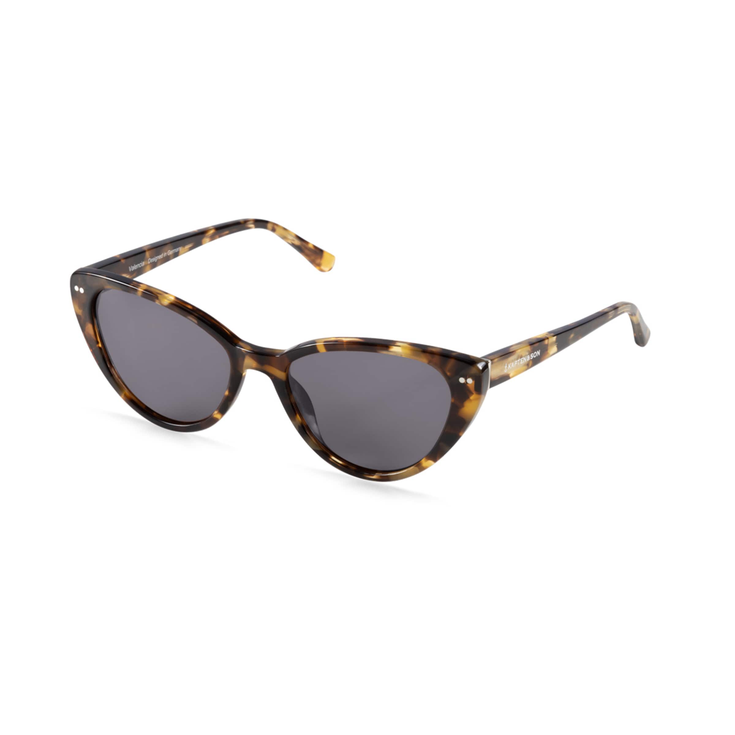 Kpten &amp; Son Valencia Amber Tortoise Black mit Sehstärke