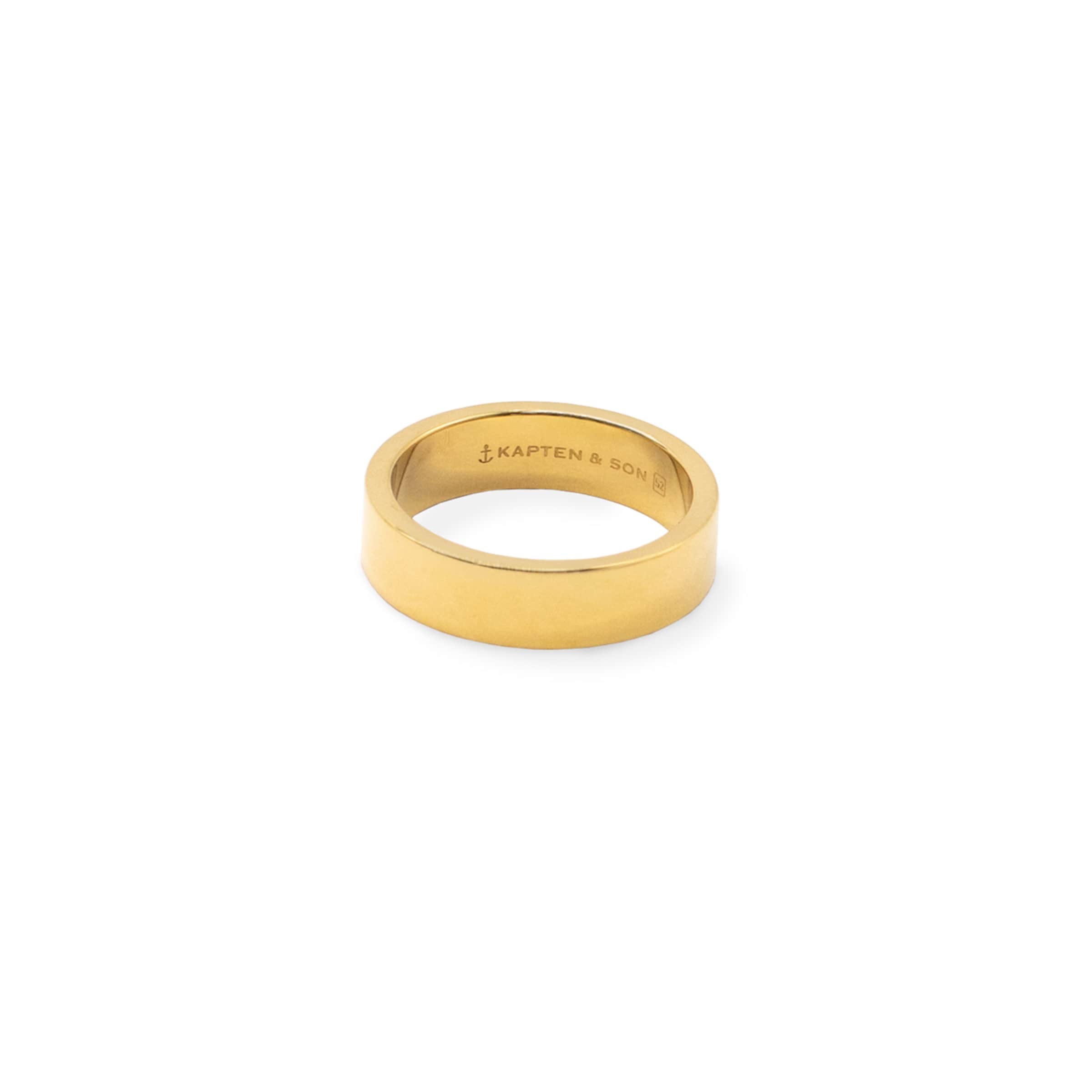 Kpten & Son Ring Bold Gold