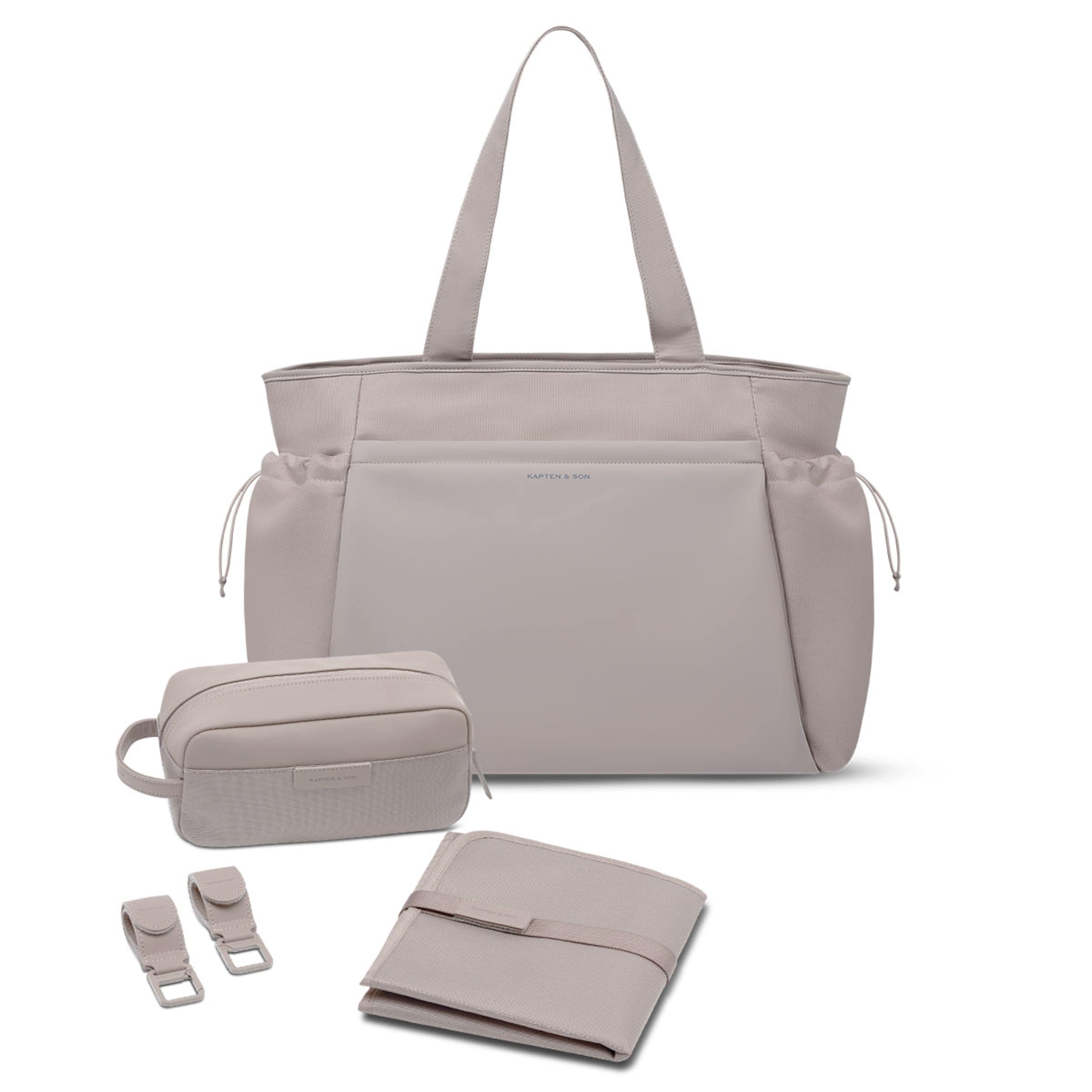 Hellvi Pro Large Diaper Bag Set Muted Rose