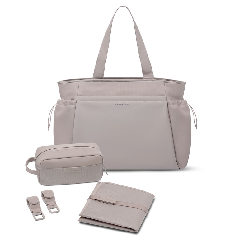 Hellvi Pro Large Diaper, Hellvi Pro Large Diaper Bag Set Muted Rose, Muted Rose