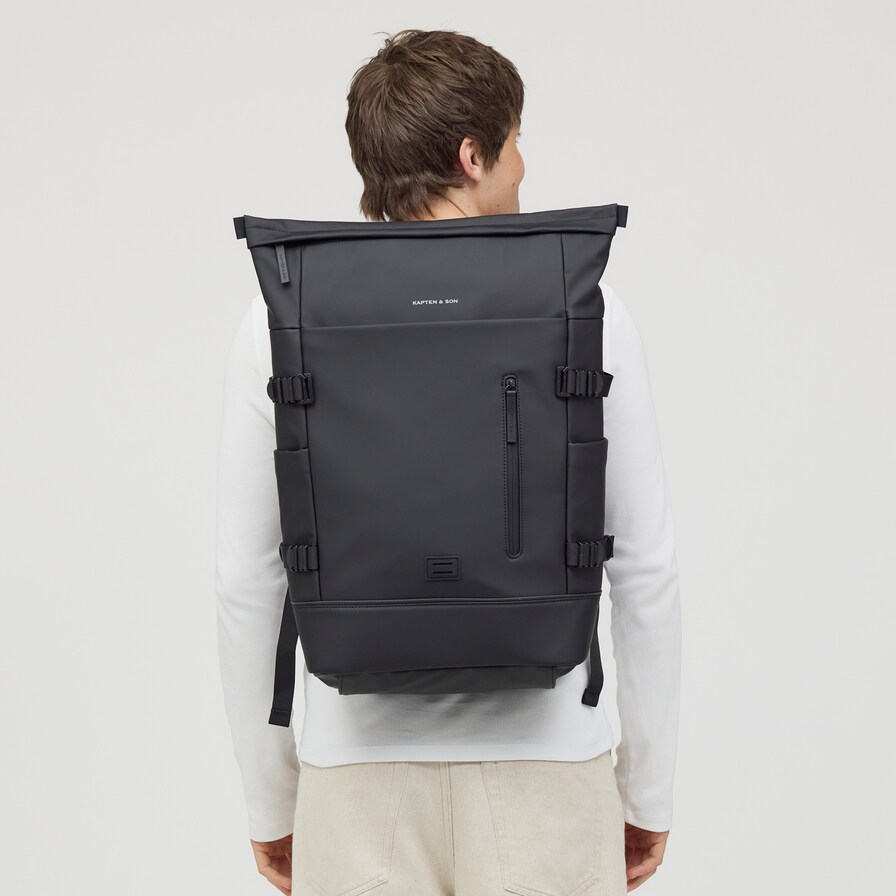 Helsinki Pro Bike, Helsinki Pro Bike Backpack All Black, Zwart, Afbeelding 4 van 15