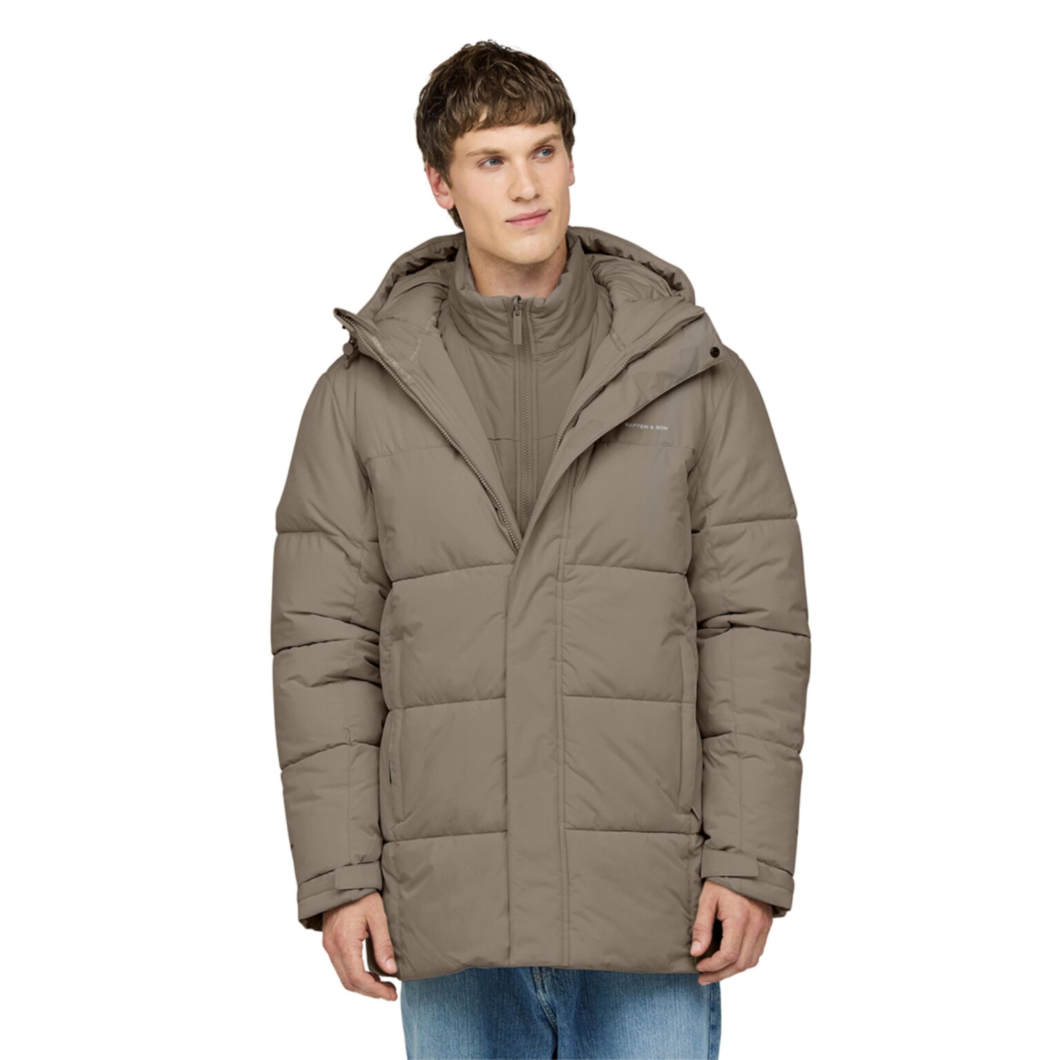 Arctic 3in1 Winter Jacket, Arctic 3in1 Winter Jacket Taupe Taupe, Bild 2 von 18