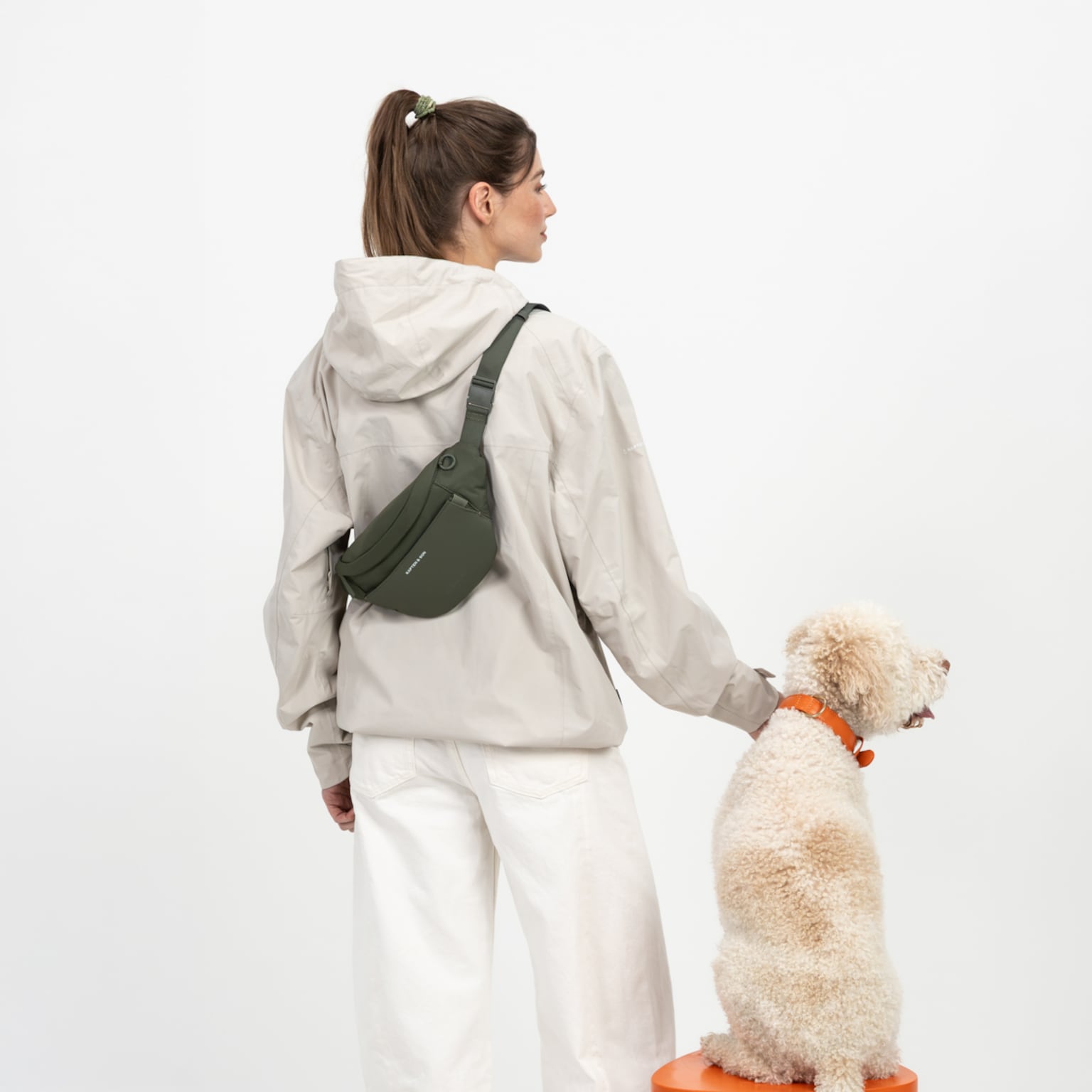 Eli Dog Bag, Eli Dog Bag Olive Olive, Bild 3 von 13