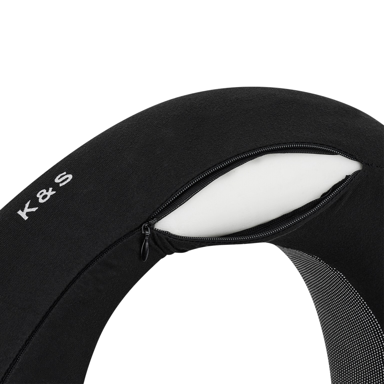 Travel Pillow, Travel Pillow All Black Schwarz, Bild 4 von 4