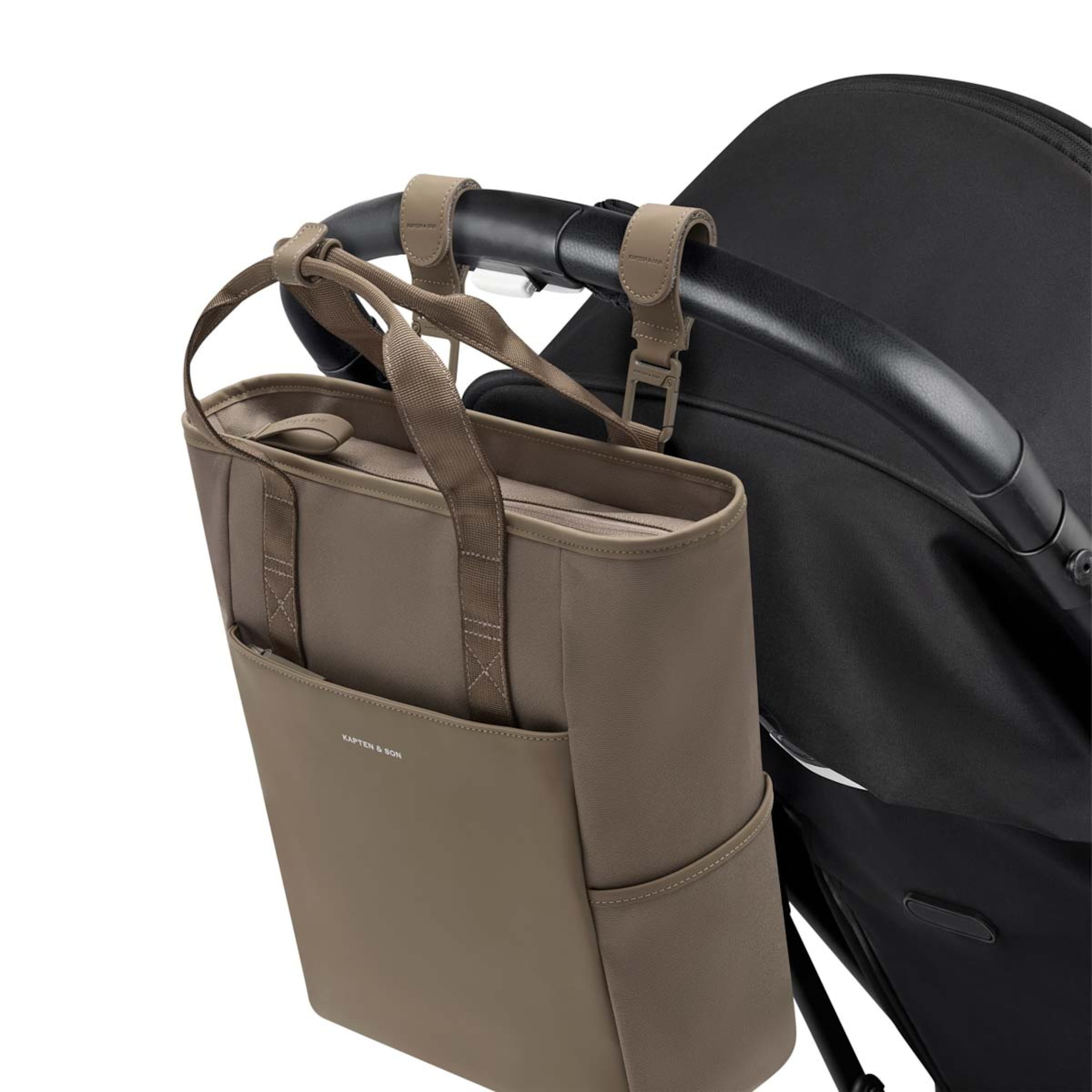 Lindby Diaper Backpack Set Walnut