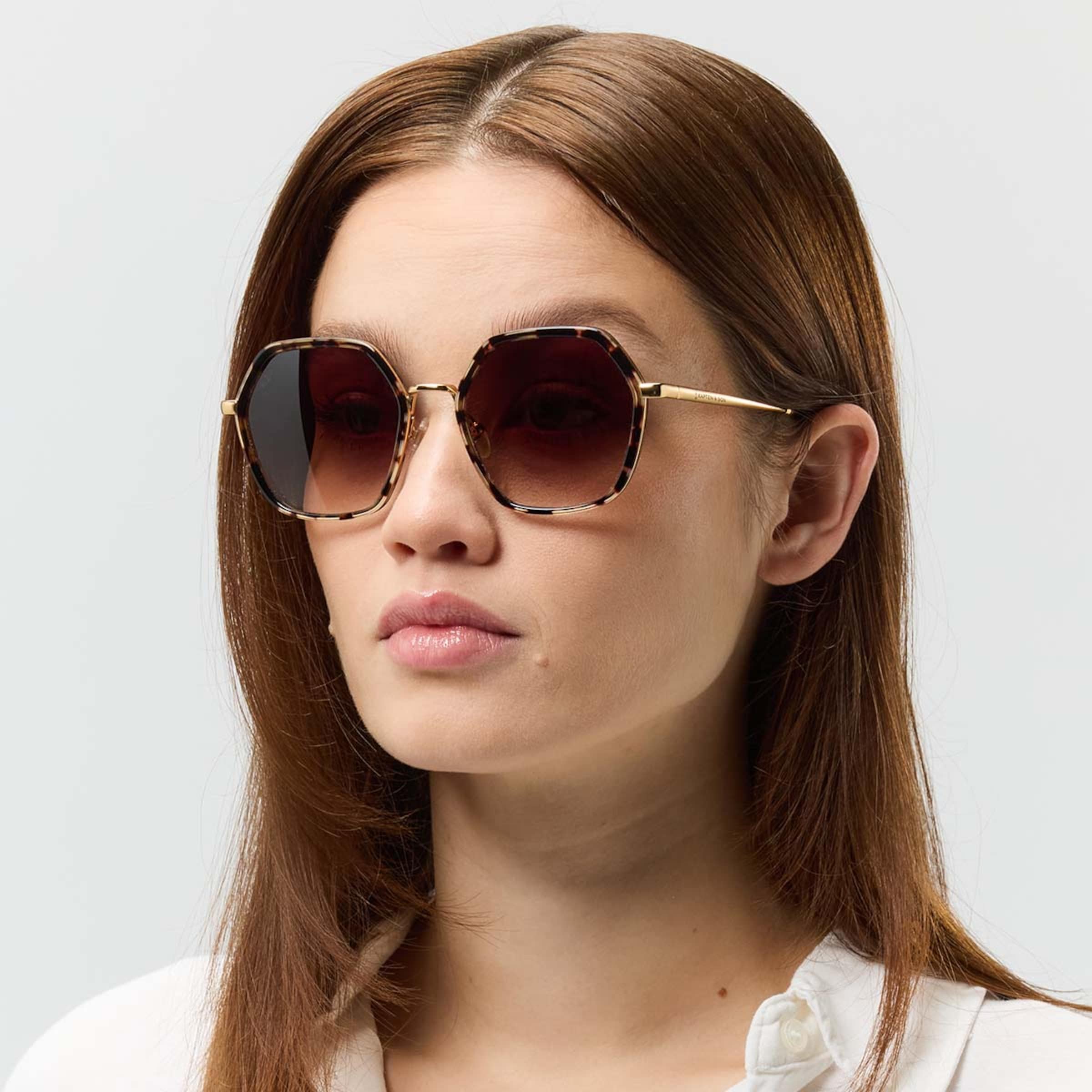 Amsterdam Edge Umber Tortoise Brown