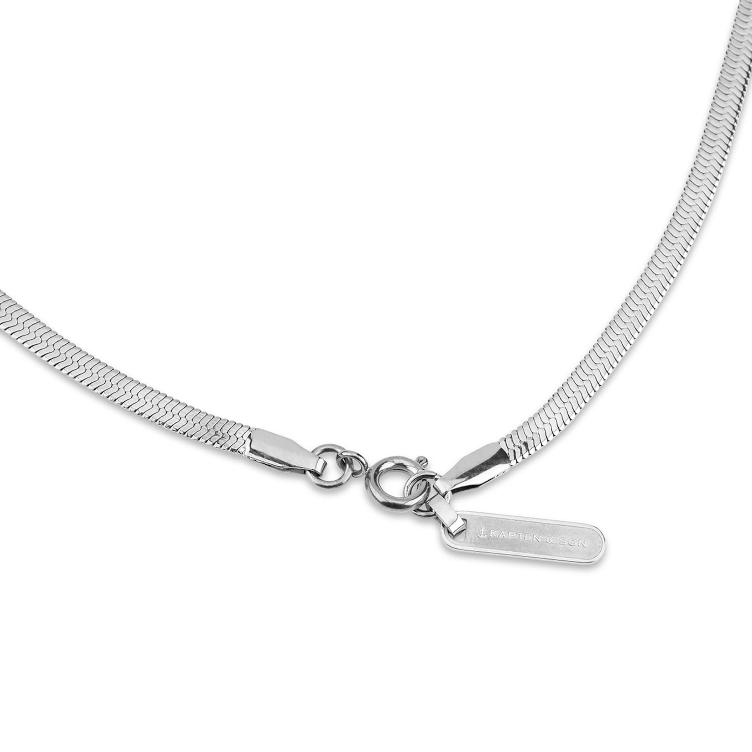 Jewellery Set Snake Silver