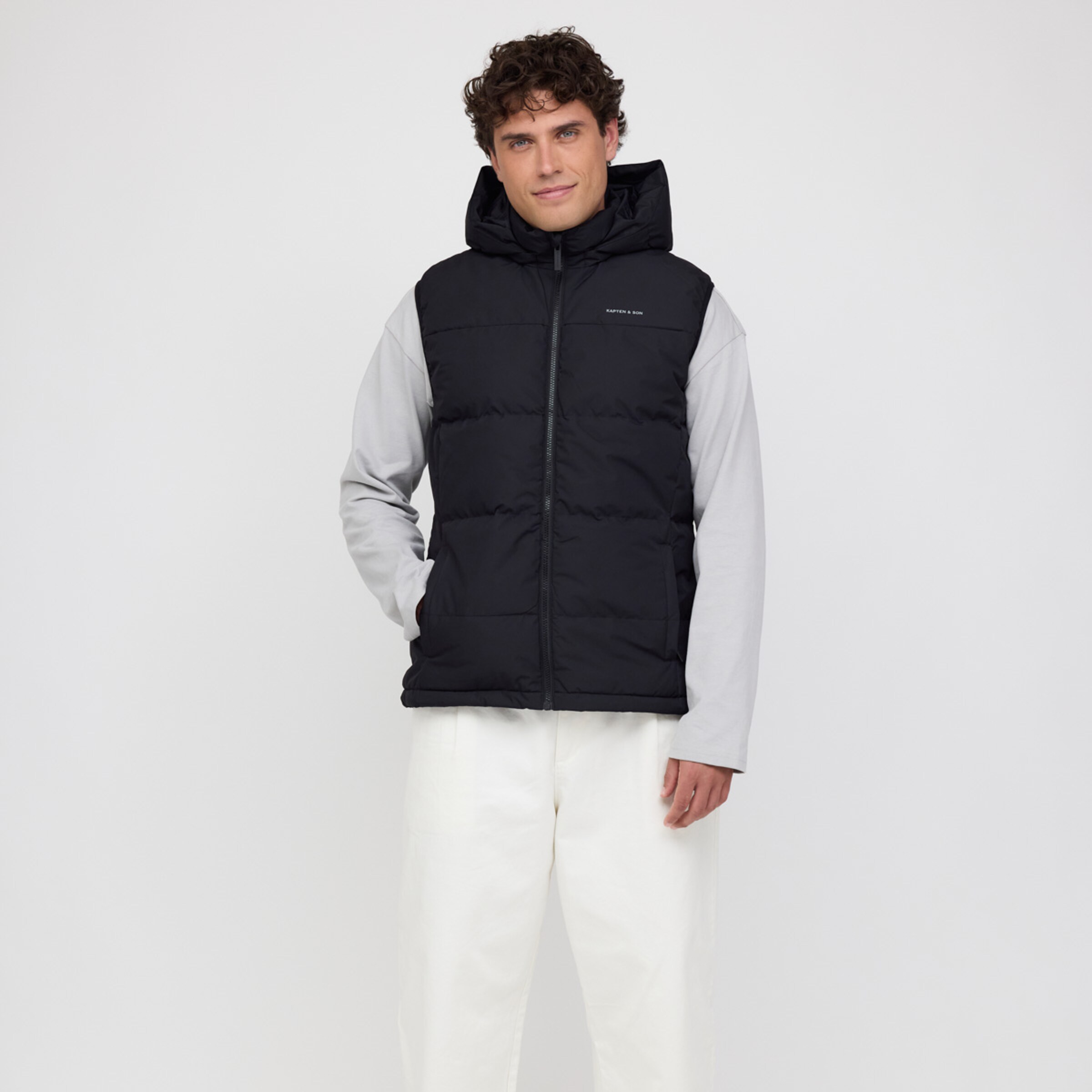 Puffer Vest All Black