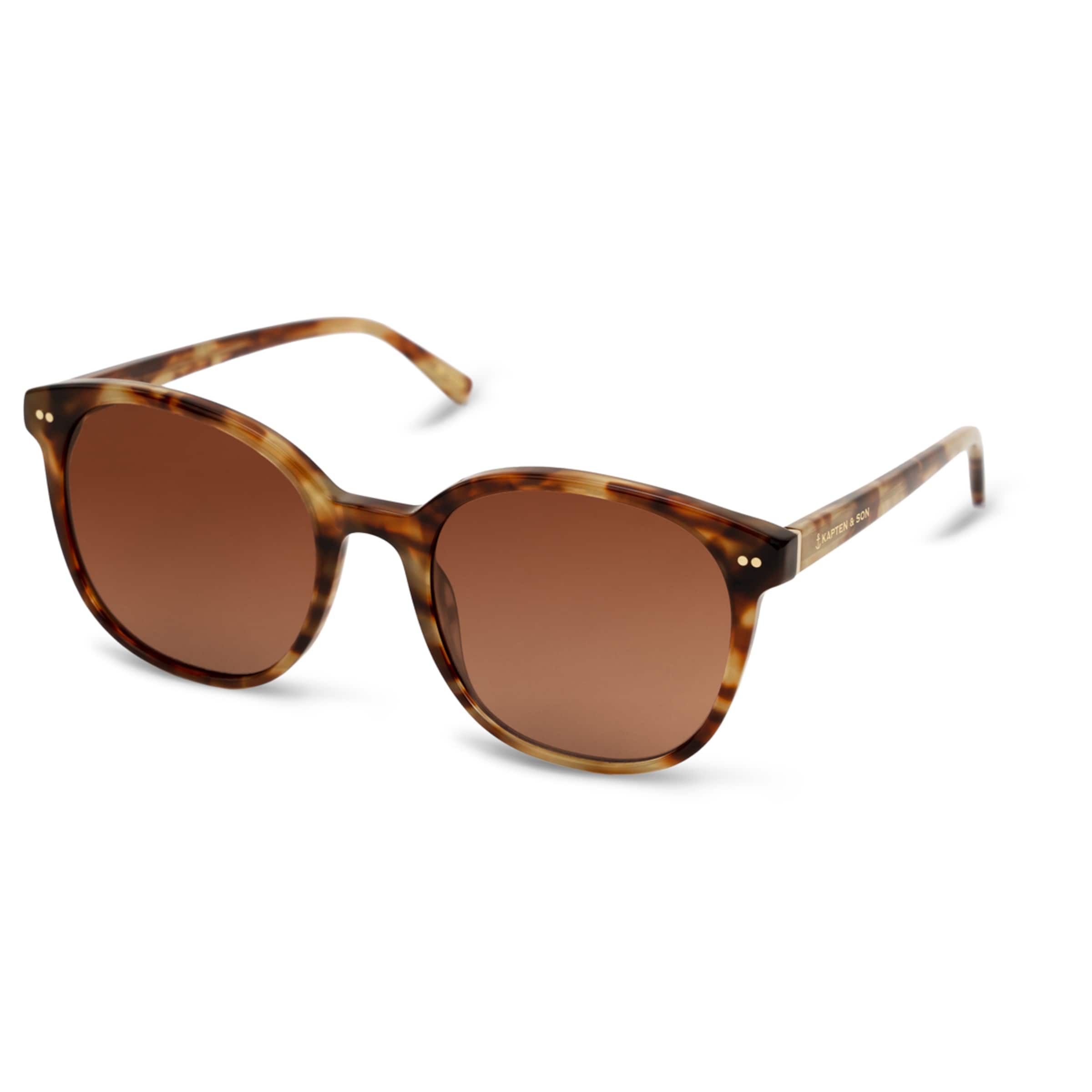 Nairobi Havana Tortoise Brown Sunglasses Kapten Son