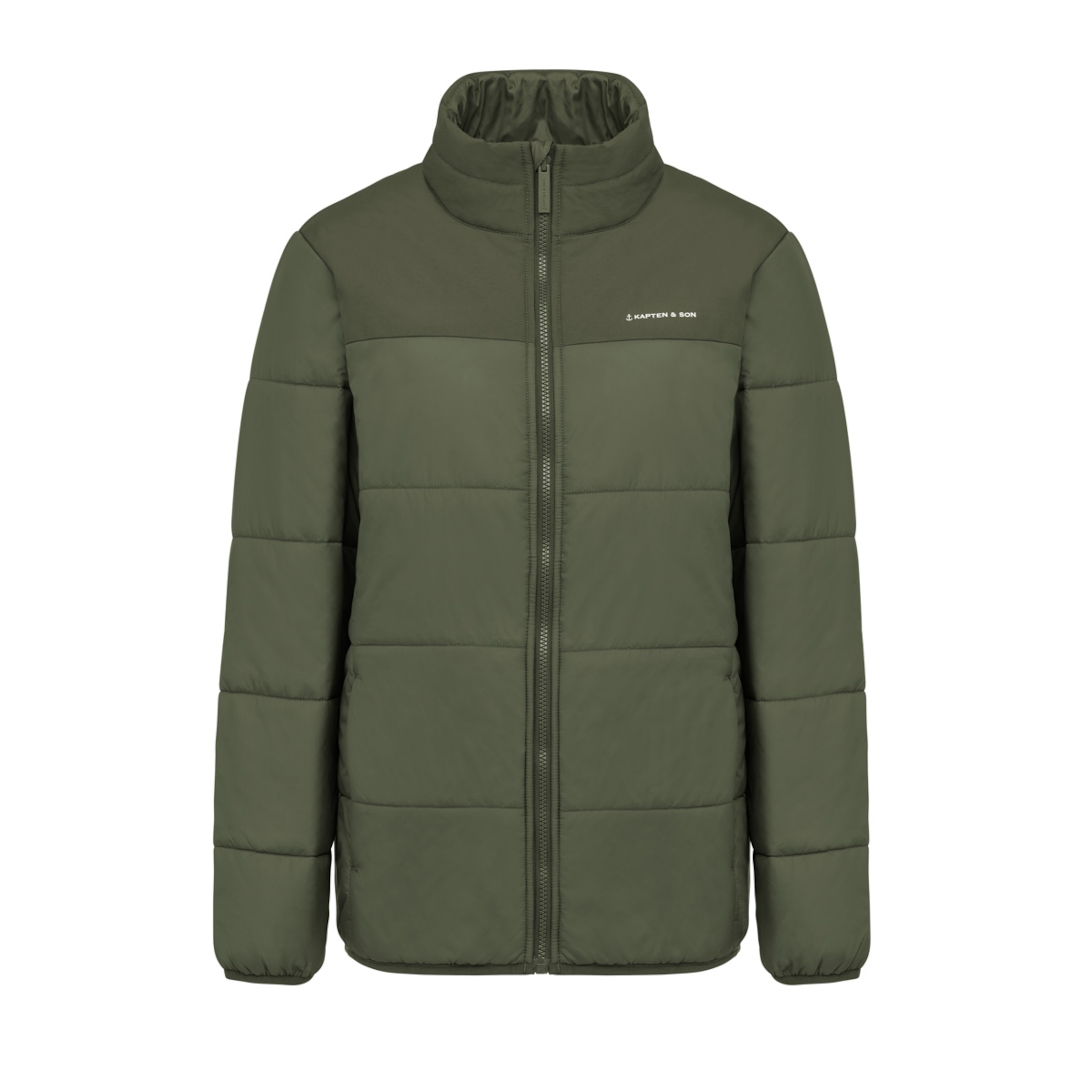 Nicht ausgewählt, Puffer Jacket, Puffer Jacket Olive Grün