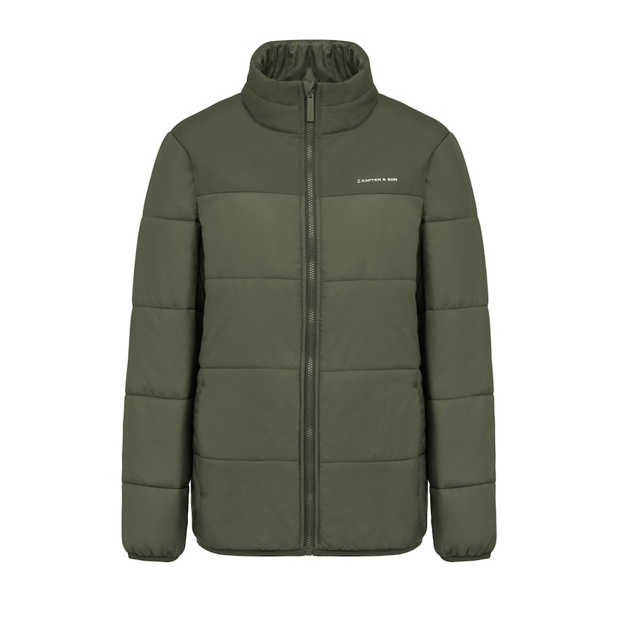 Puffer Jacket, Puffer Jacket Olive, Groen, Afbeelding 1 van 7