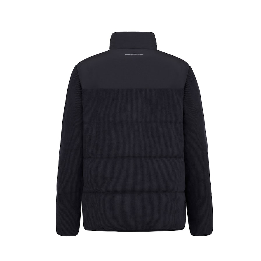 Puffer Jacket, Puffer Jacket Cord All Black, Zwart, Afbeelding 2 van 6